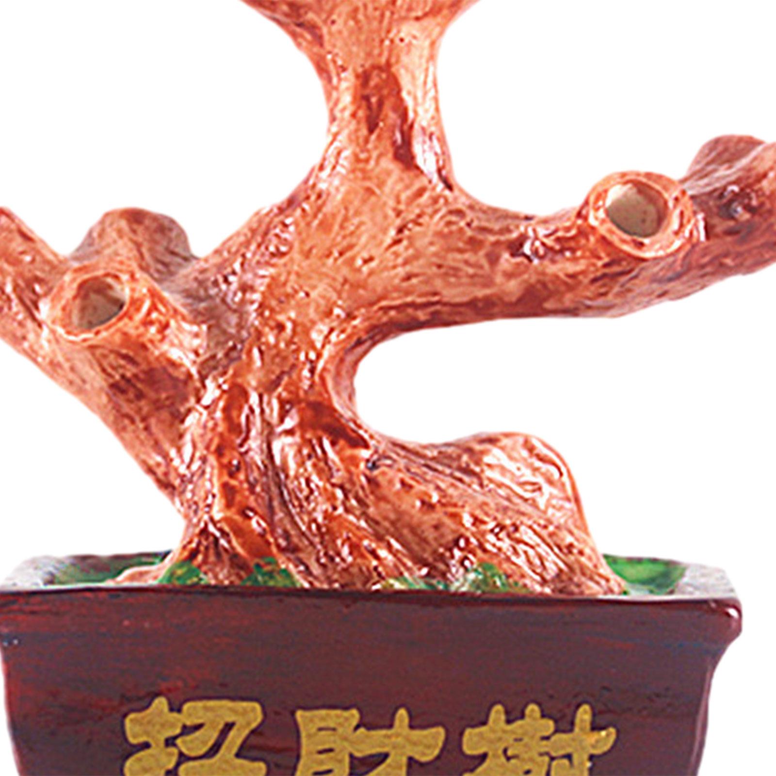 Money Tree Base DIY Semi Finished Wealth Tree for Cabinet Desktop Home