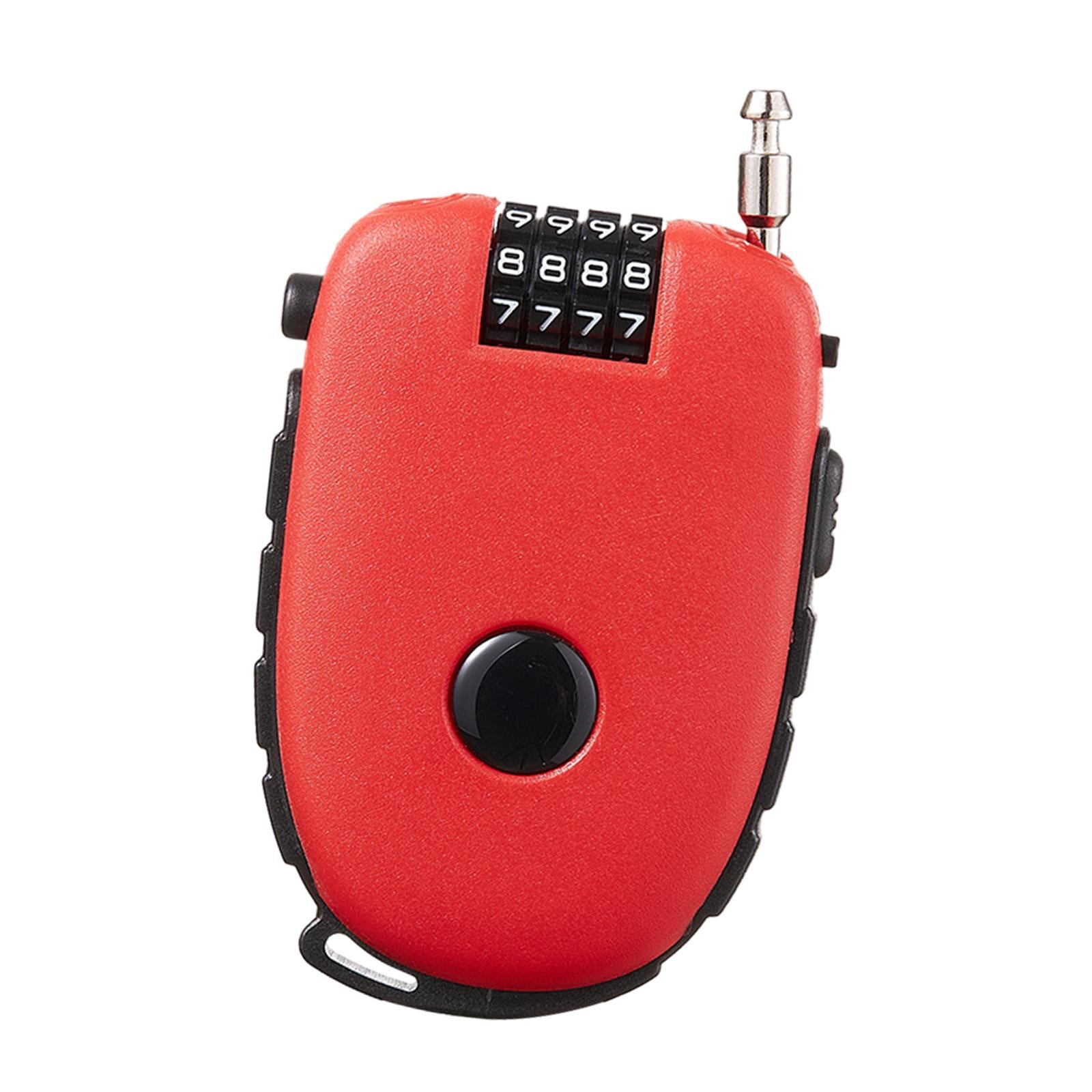 Steel Cable Locks Bike Parts Portable Multipurpose Telescopic Steel Wire Locks