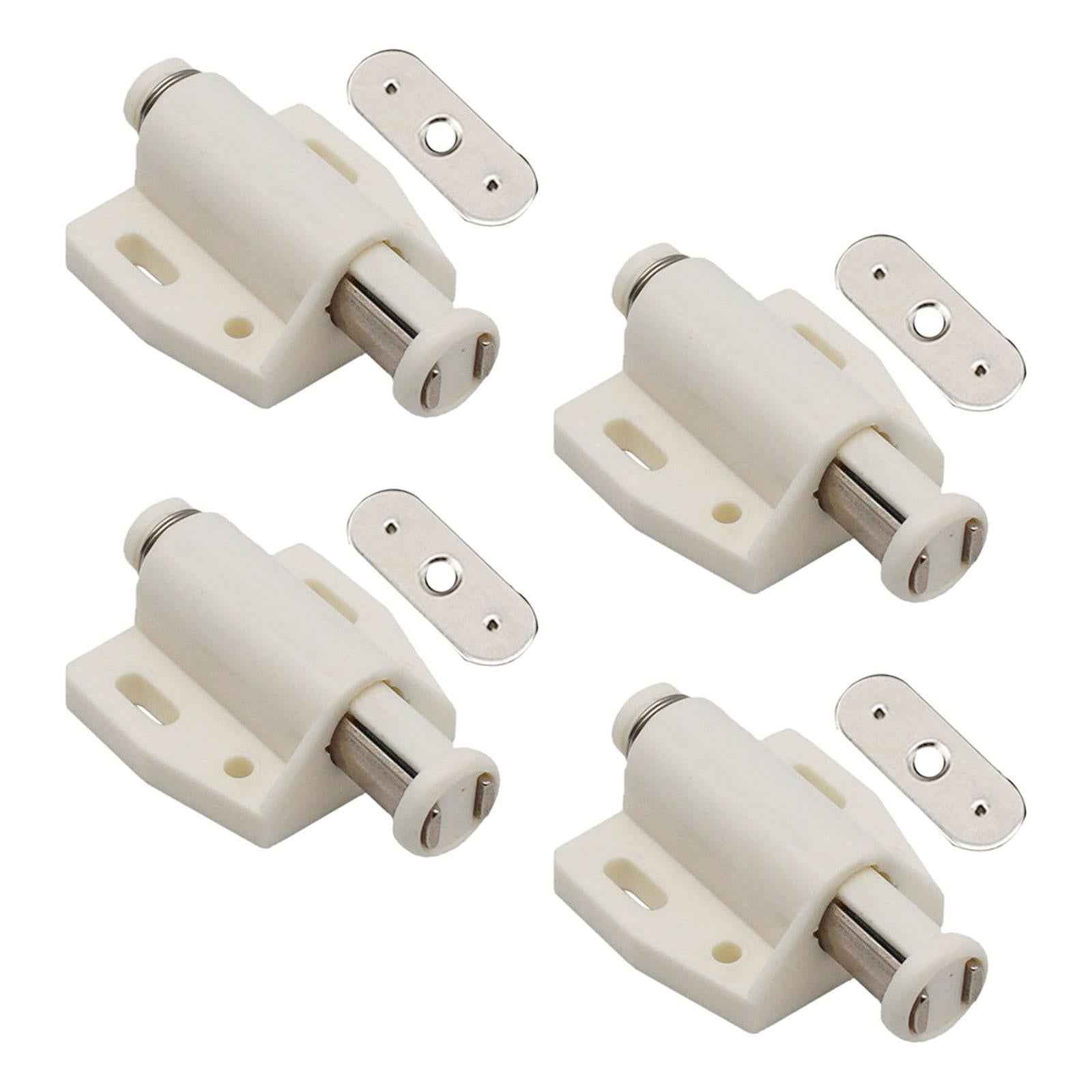 Cabinet Magnetic Touch Latch Cabinet Drawer Magnet Catch for Closet Cabinet Beige