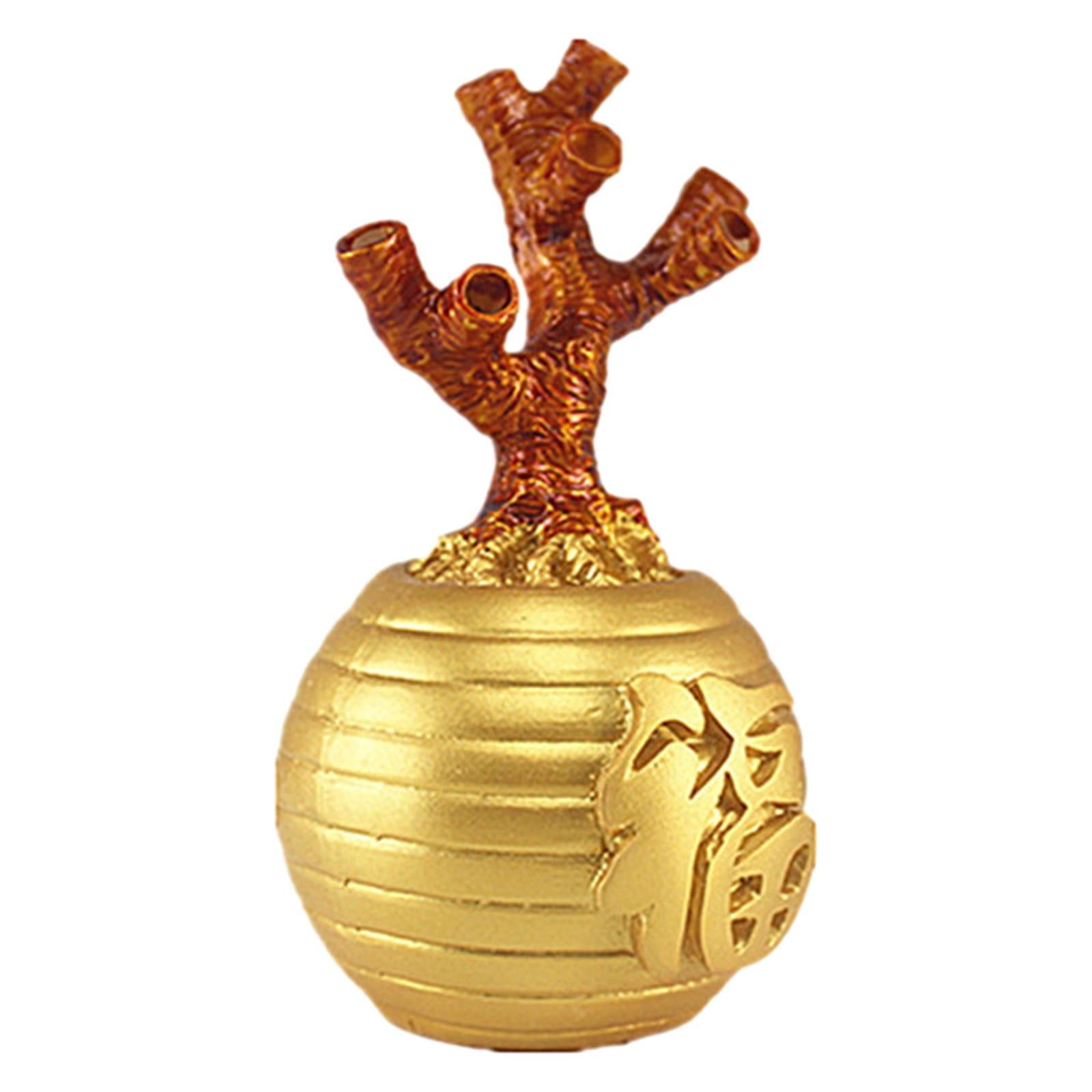 Money Tree Base DIY Semi Finished Feng Shui Decor for Bookshelf Office Decor L