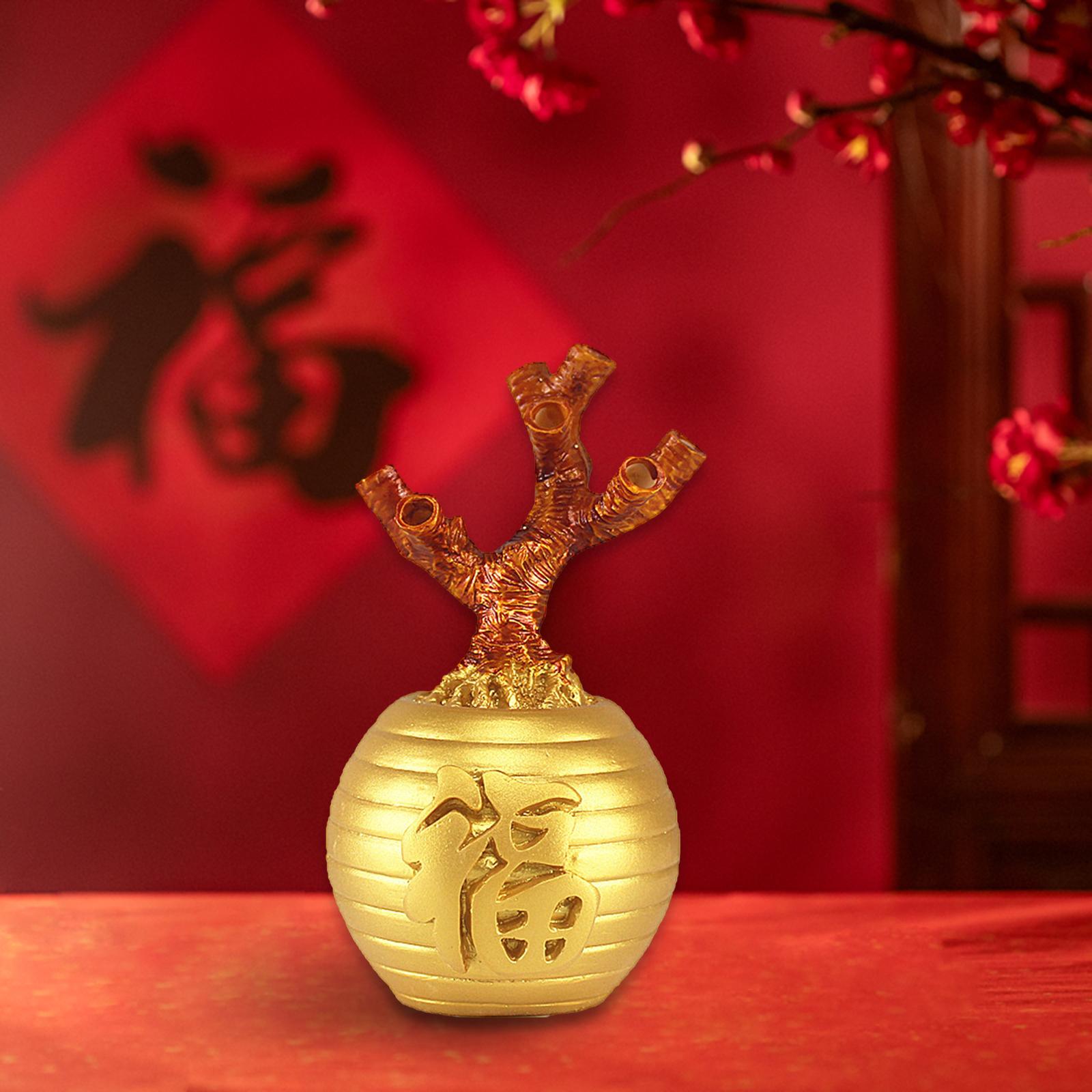 Money Tree Base DIY Semi Finished Feng Shui Decor for Bookshelf Office Decor L