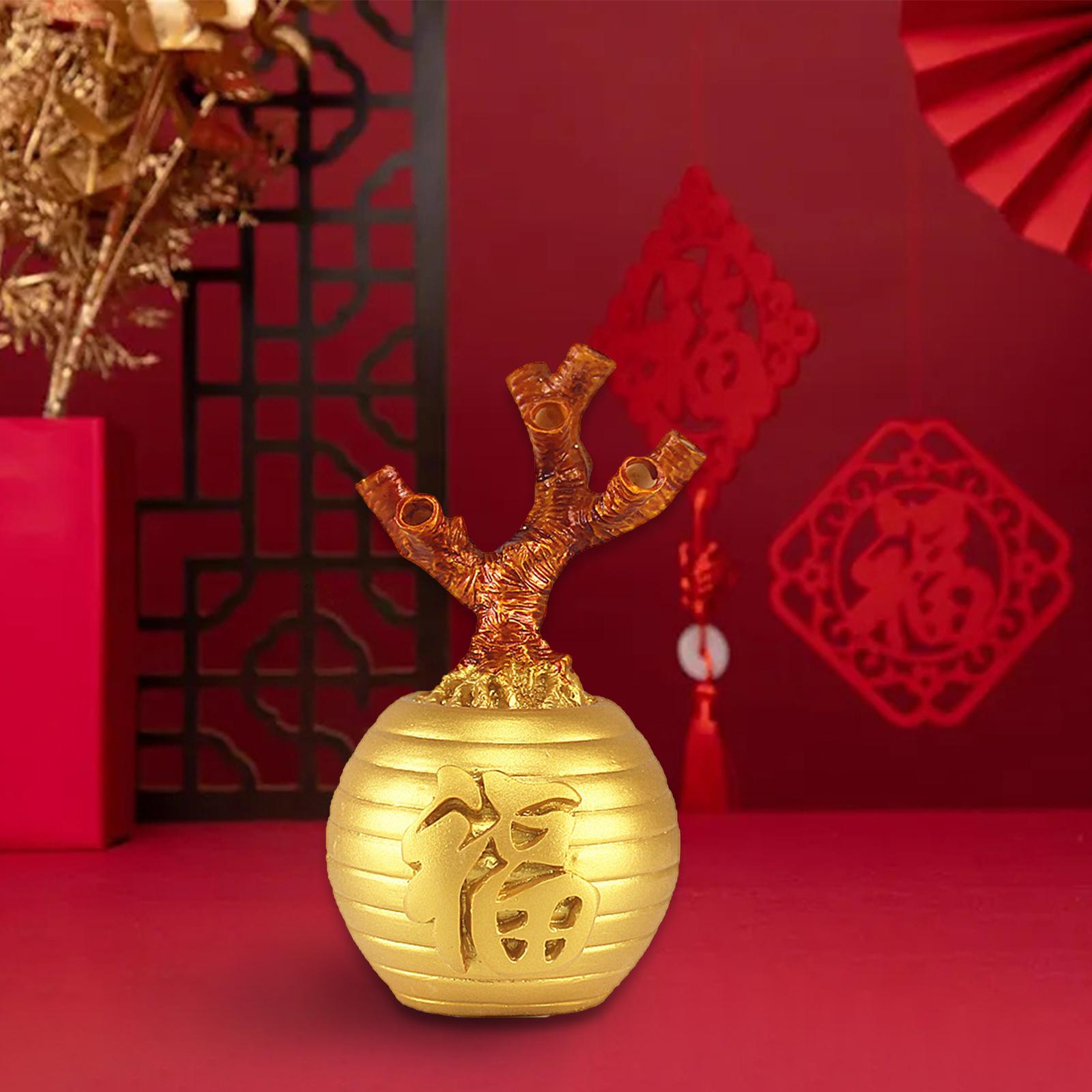 Money Tree Base DIY Semi Finished Feng Shui Decor for Bookshelf Office Decor L