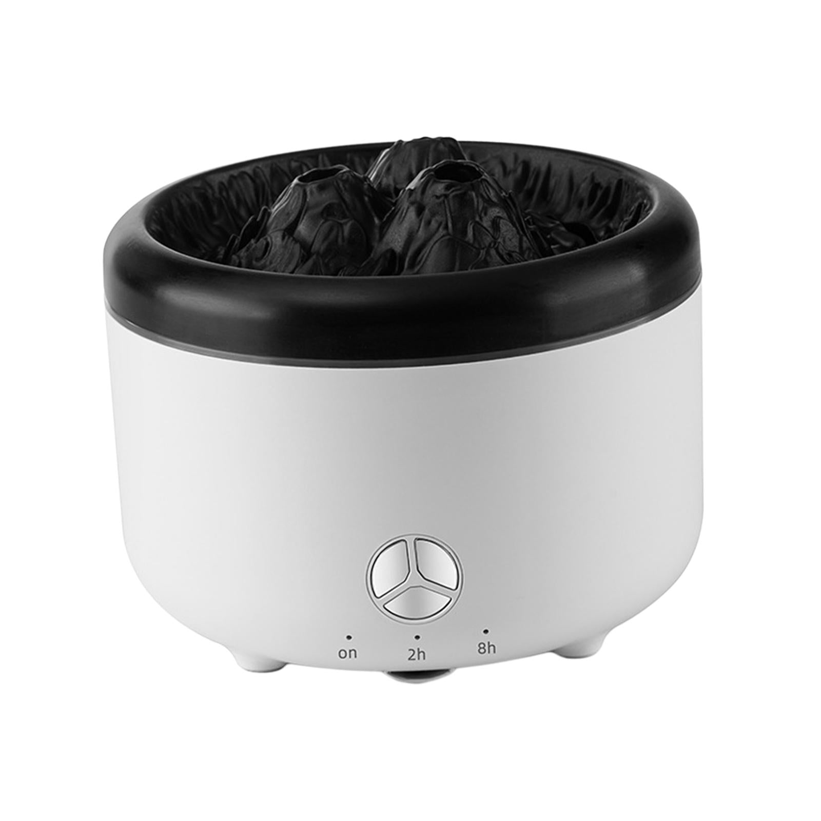 Essential Oil Diffuser 2 Spray Modes Small Air Humidifier for Yoga Desk Room Solid White