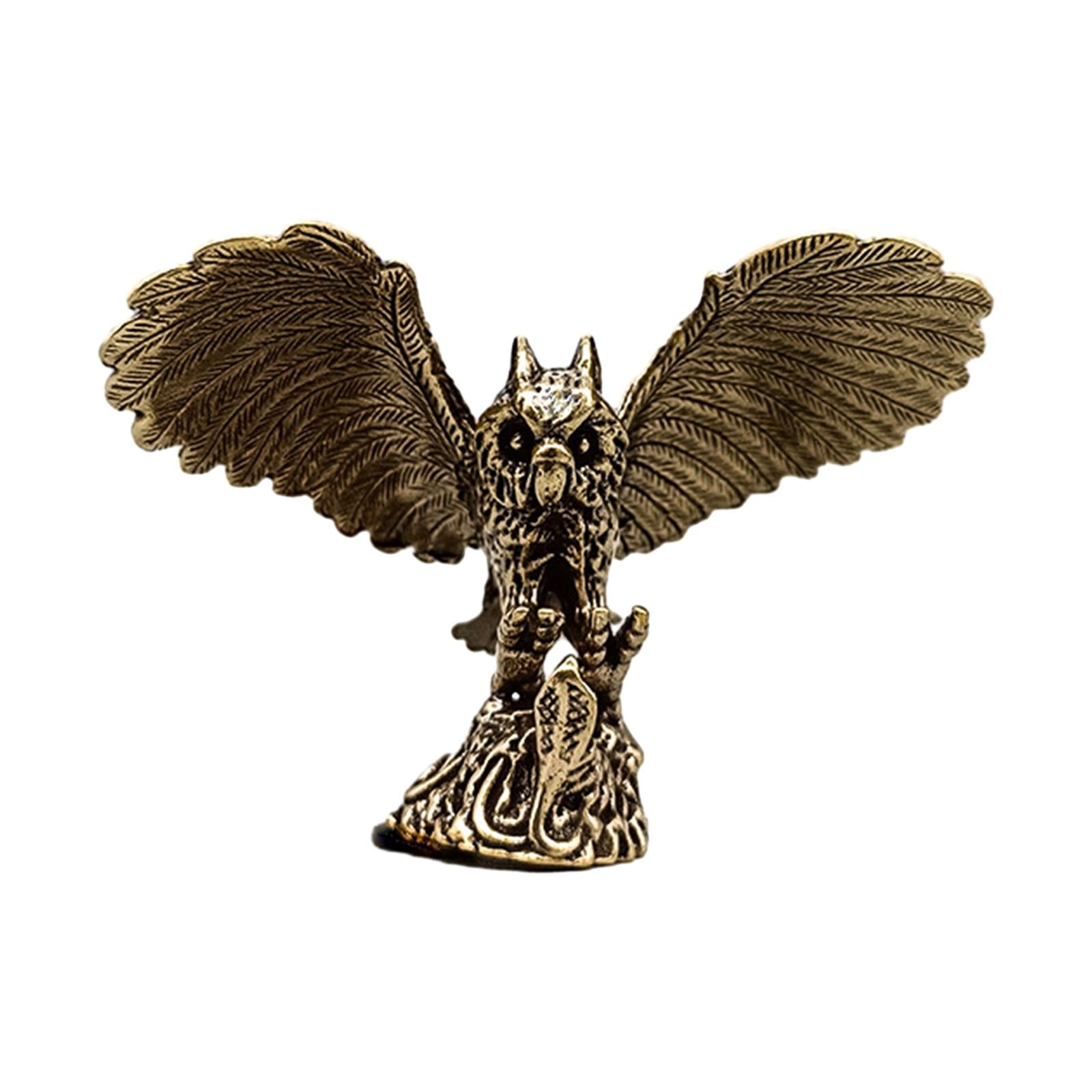 Owl Sculpture Collection Display Owl Statue for Props Restaurant Anniversary