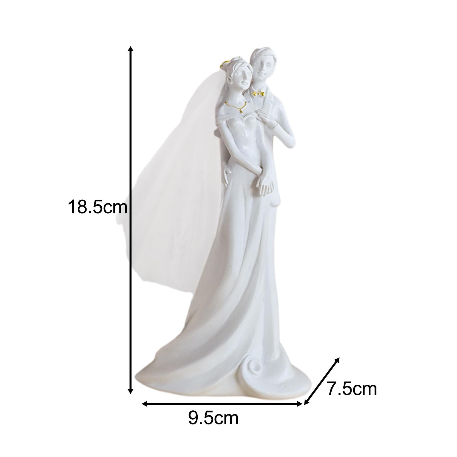 Couple Statue Romantic Valentines Day Gifts for Hotel Room Girlfriend Style B