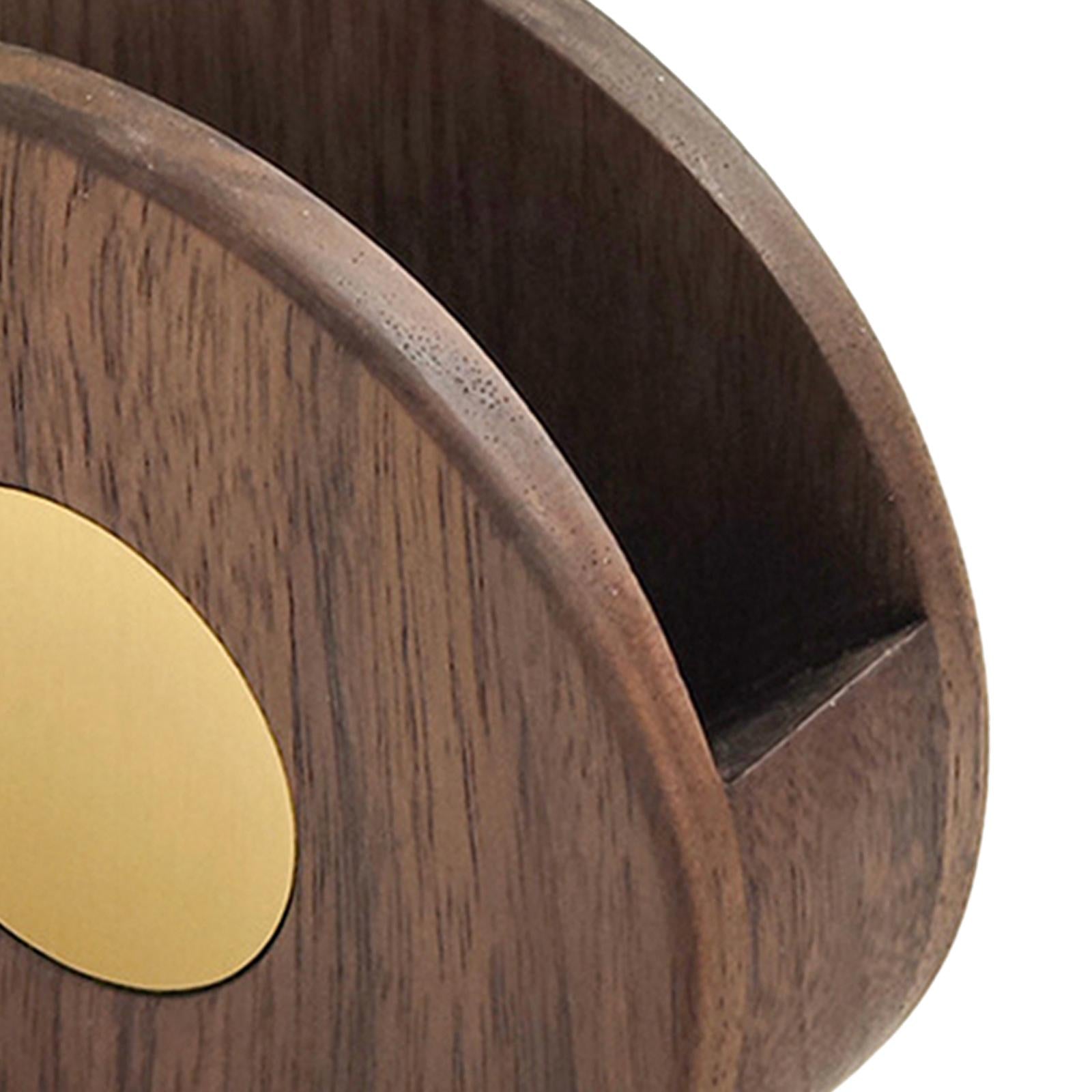 Coffee Filter Paper Holder Wooden Reusable for V60 Countertop Dispenser Rack
