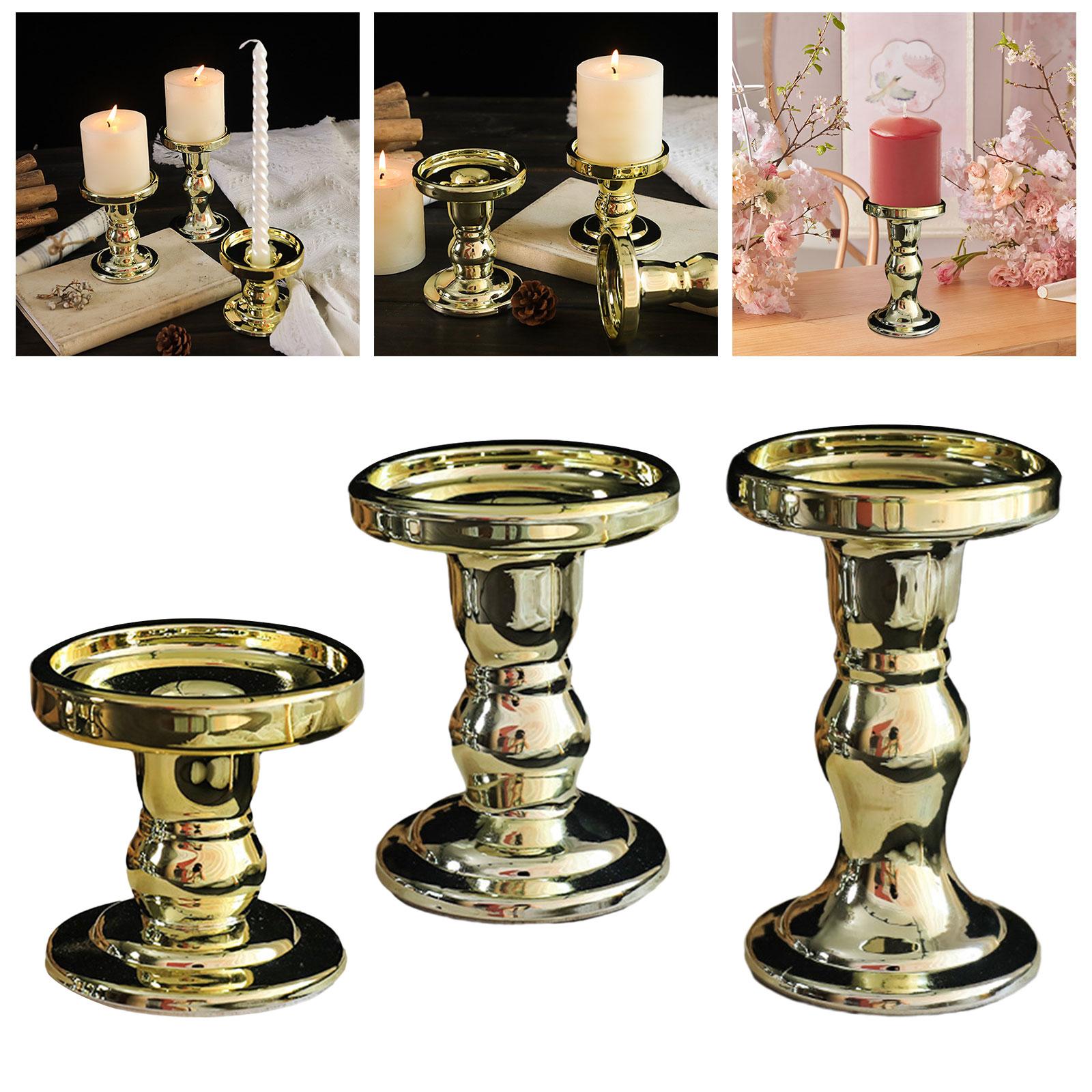 Pillar Candle Holders Pillar Candle Stands for Special Events Fireplace Home S