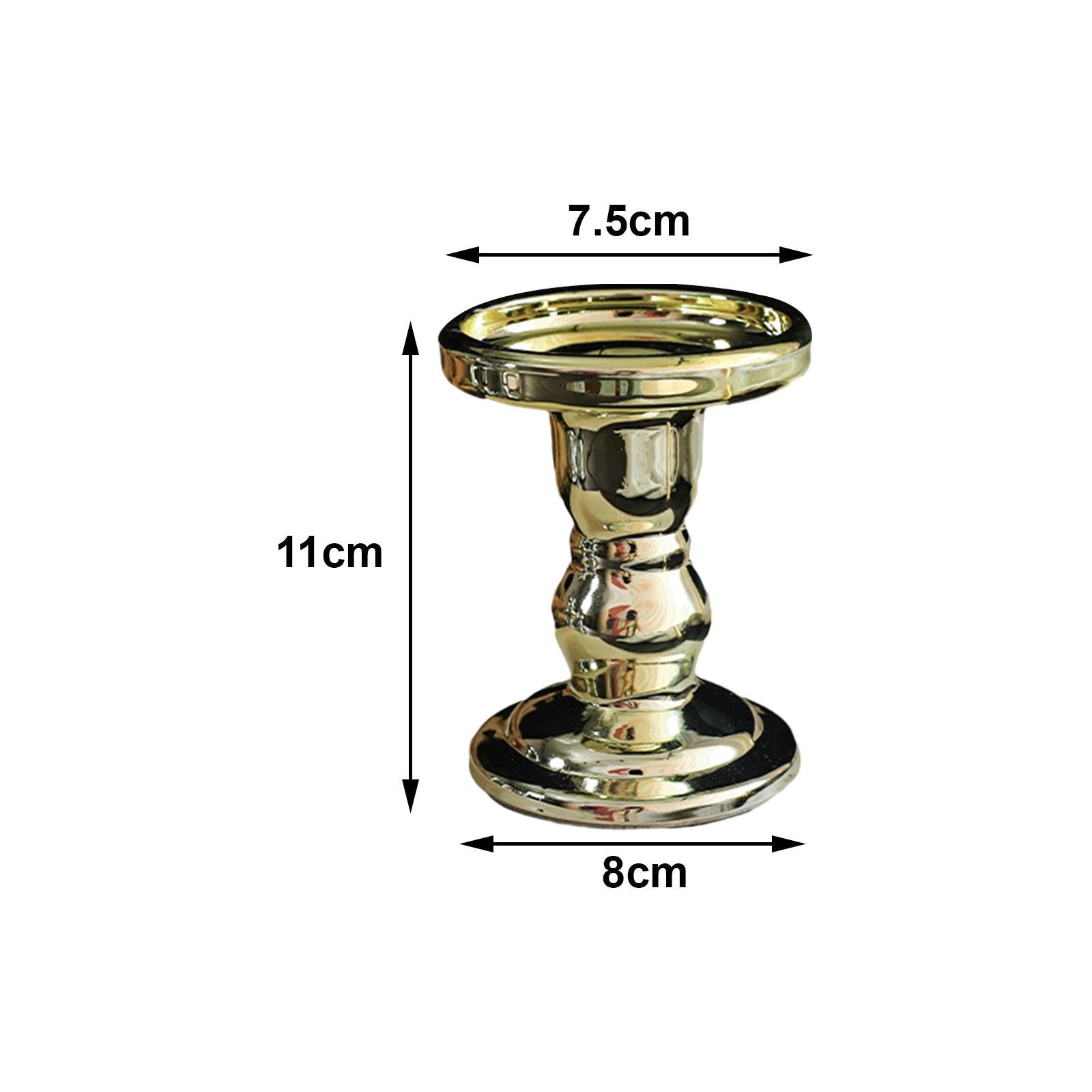 Pillar Candle Holders Pillar Candle Stands for Special Events Fireplace Home M