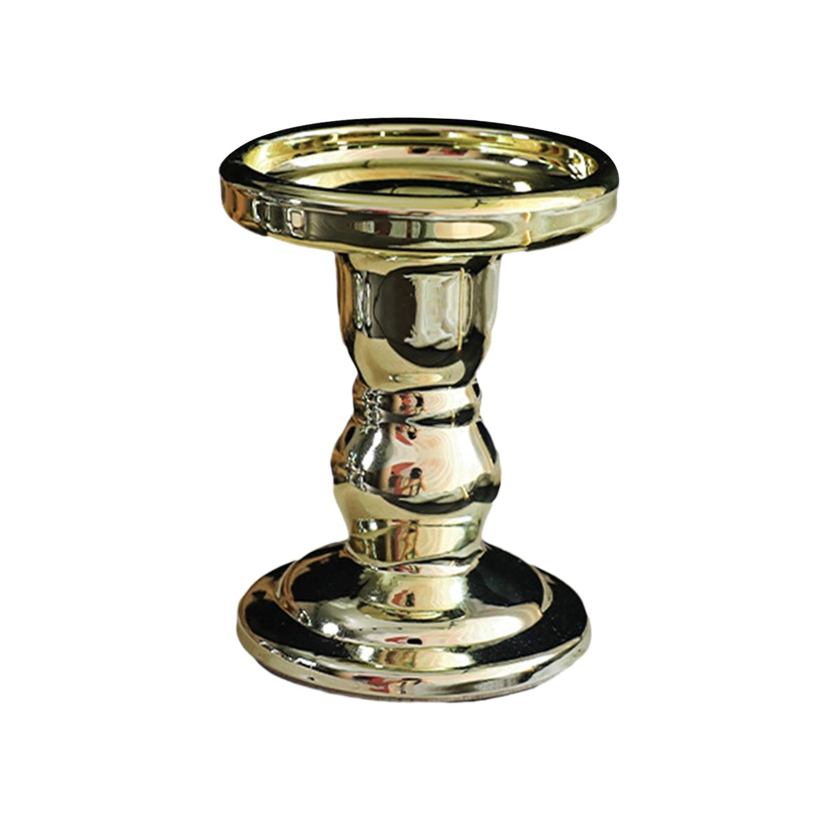 Pillar Candle Holders Pillar Candle Stands for Special Events Fireplace Home M