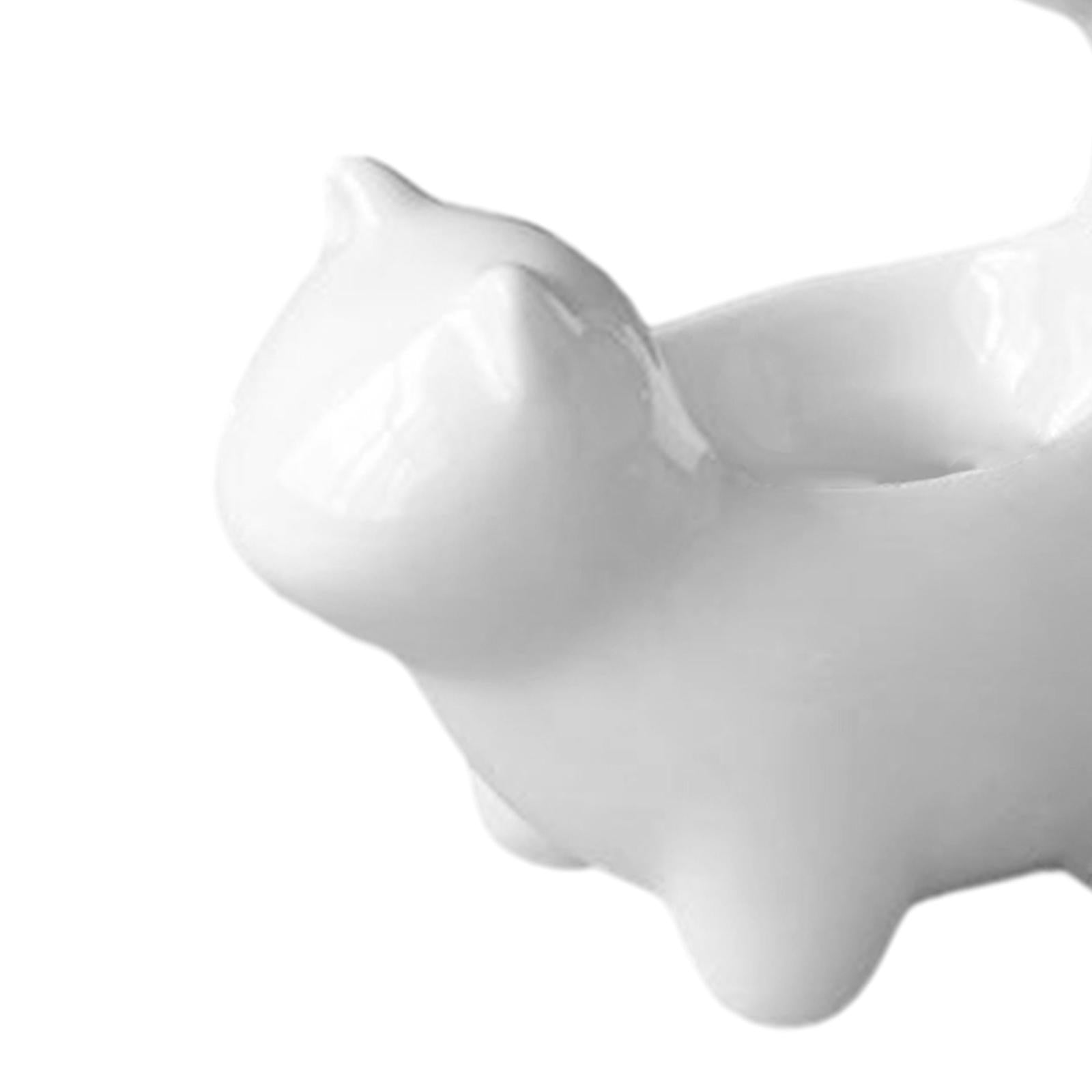 Ring Holder Handmade Holidays Wedding Cat Statue for Office Bathroom Bedroom