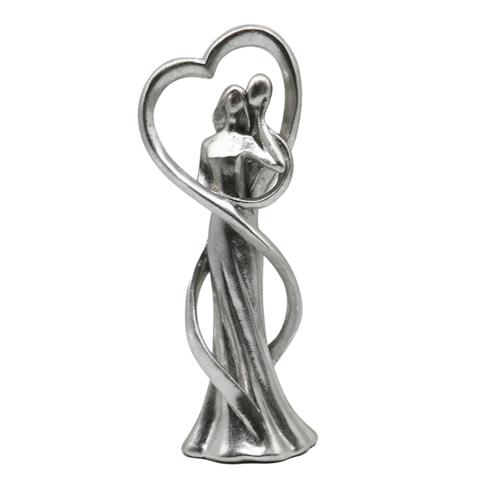 Couple Statue Modern Decor Valentine's Day Gifts for Wedding Gifts Apartment