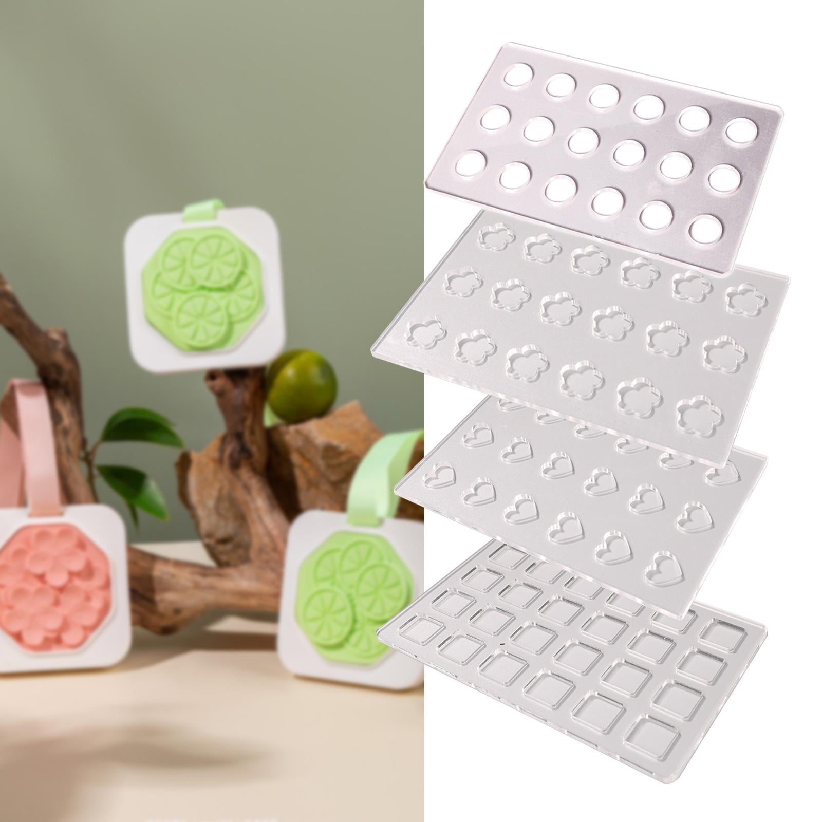 Incense Mold Acrylic Supplies Fragrant Tablet Maker Crafts Incense Mold Tool Round