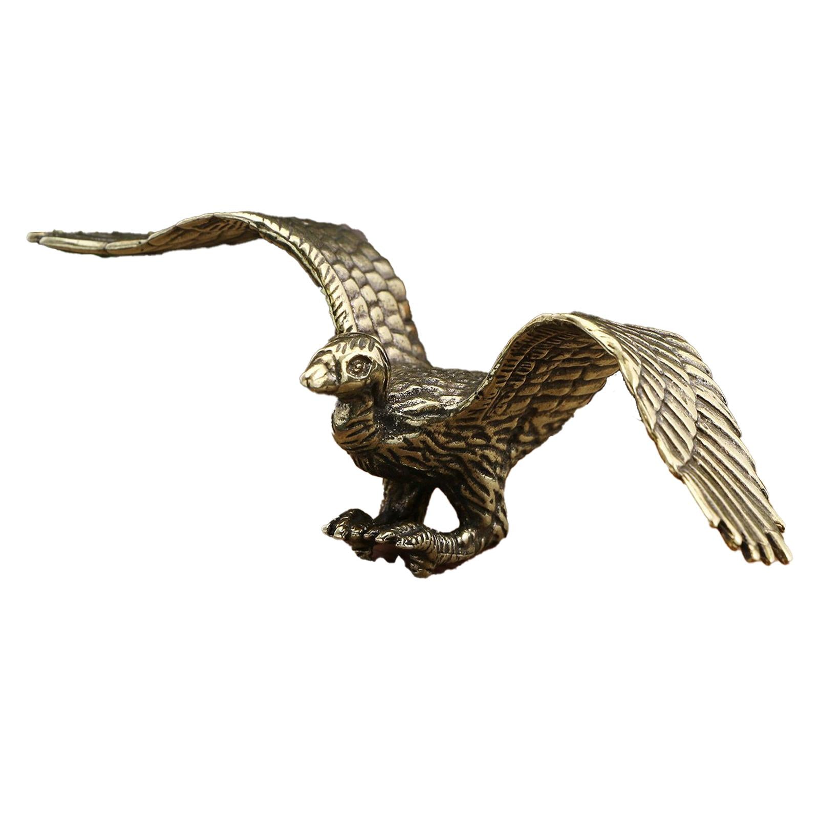 Eagle Figurine Feng Shui Collection Animal Figurine for Shelf Shelves Office