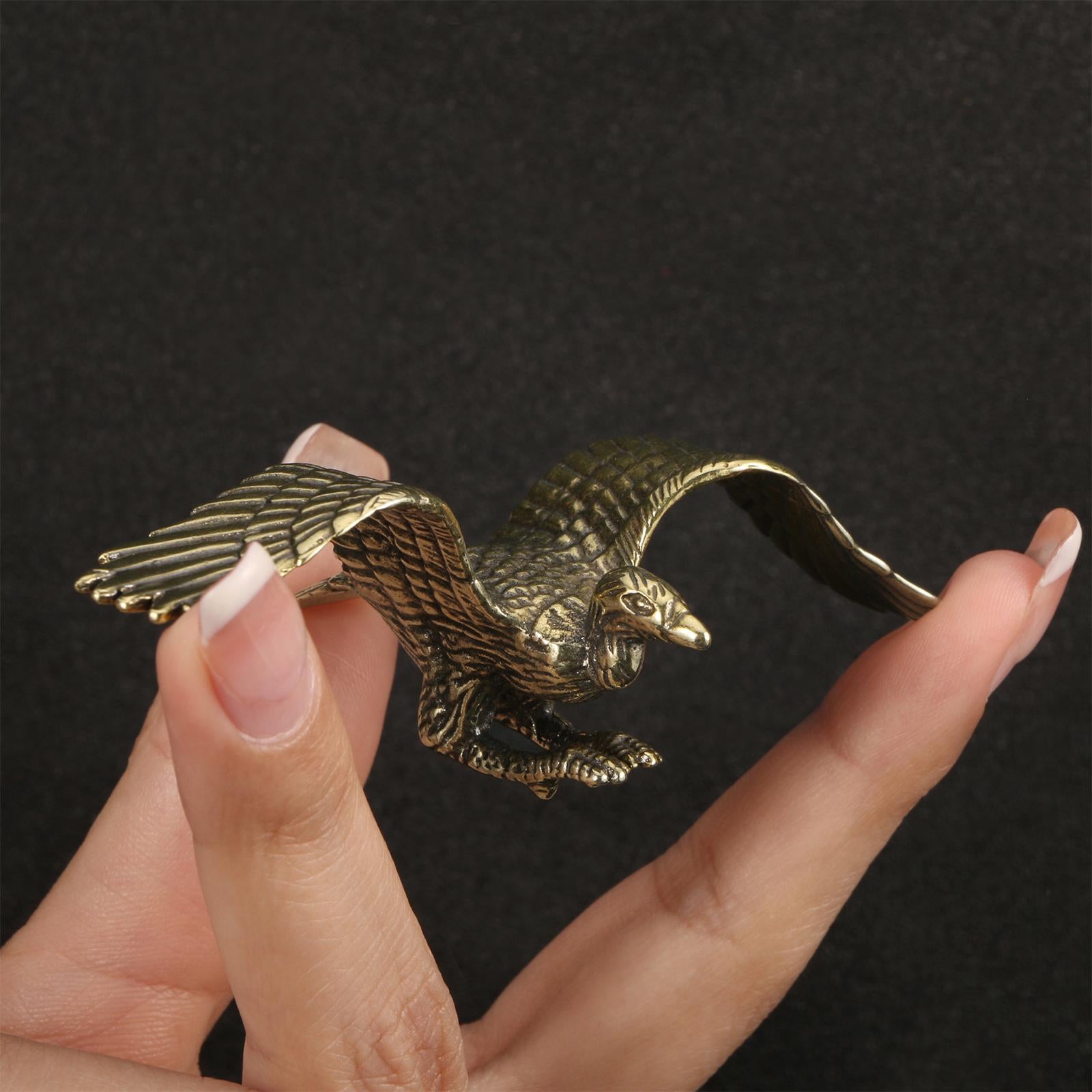 Eagle Figurine Feng Shui Collection Animal Figurine for Shelf Shelves Office