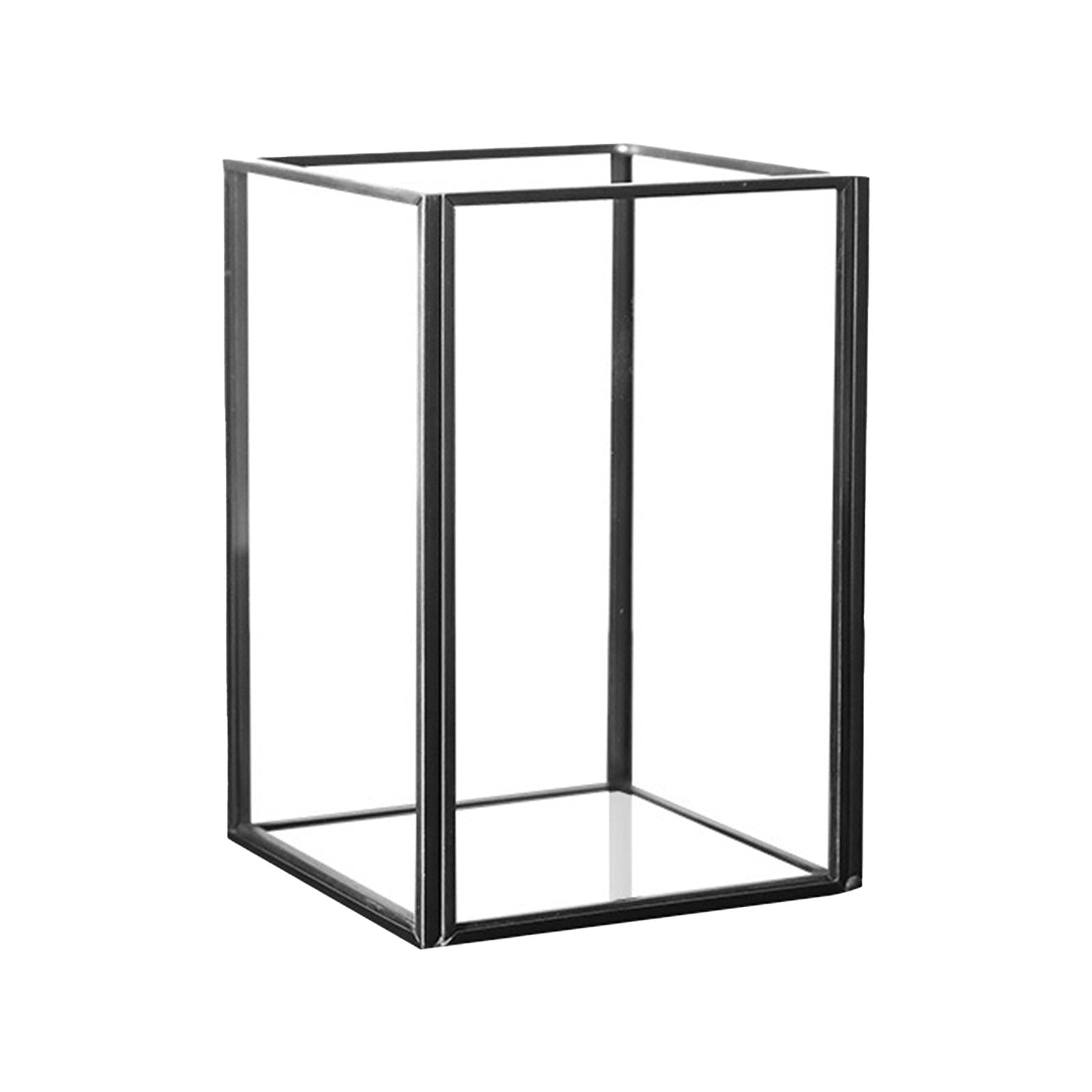 Collectibles Display Case for Home Storage Display Action Figures Model Doll Black