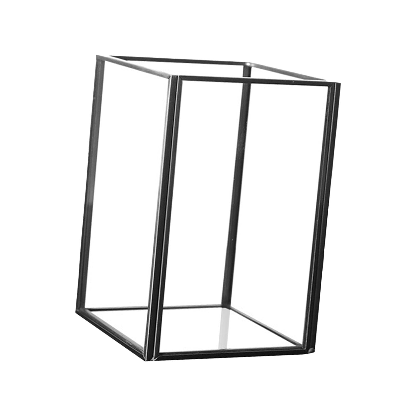 Collectibles Display Case for Home Storage Display Action Figures Model Doll Black