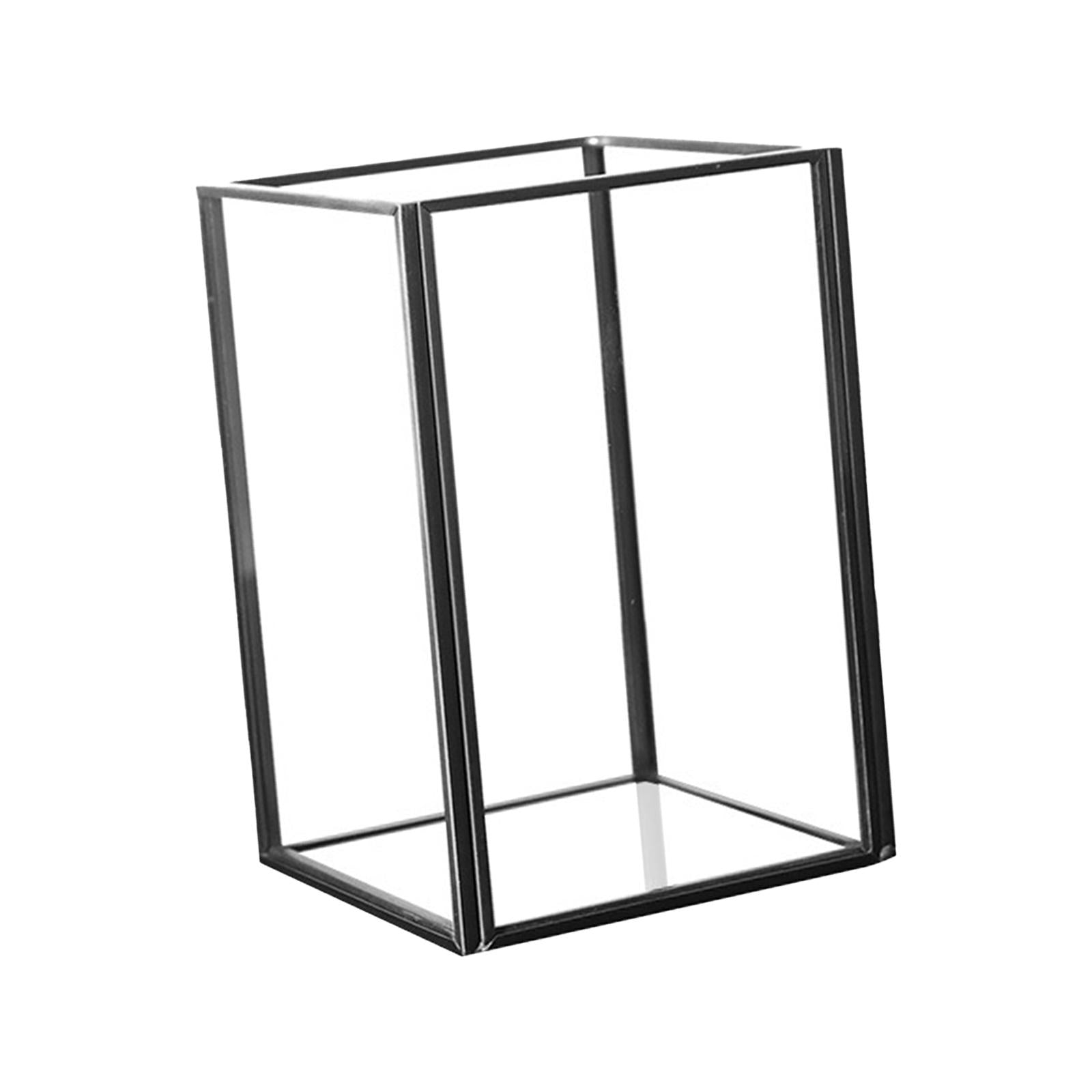 Collectibles Display Case for Home Storage Display Action Figures Model Doll Black