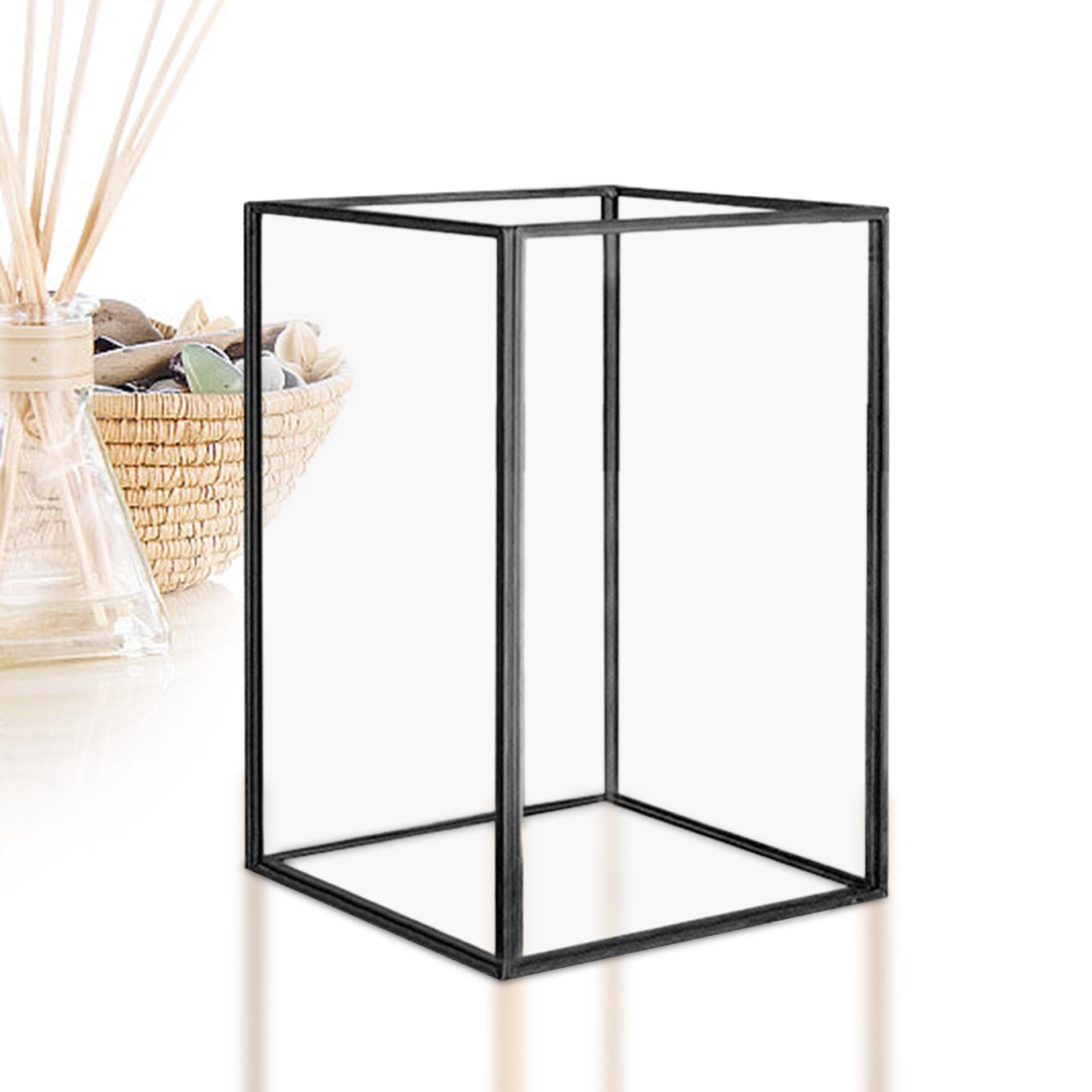 Collectibles Display Case for Home Storage Display Action Figures Model Doll Black