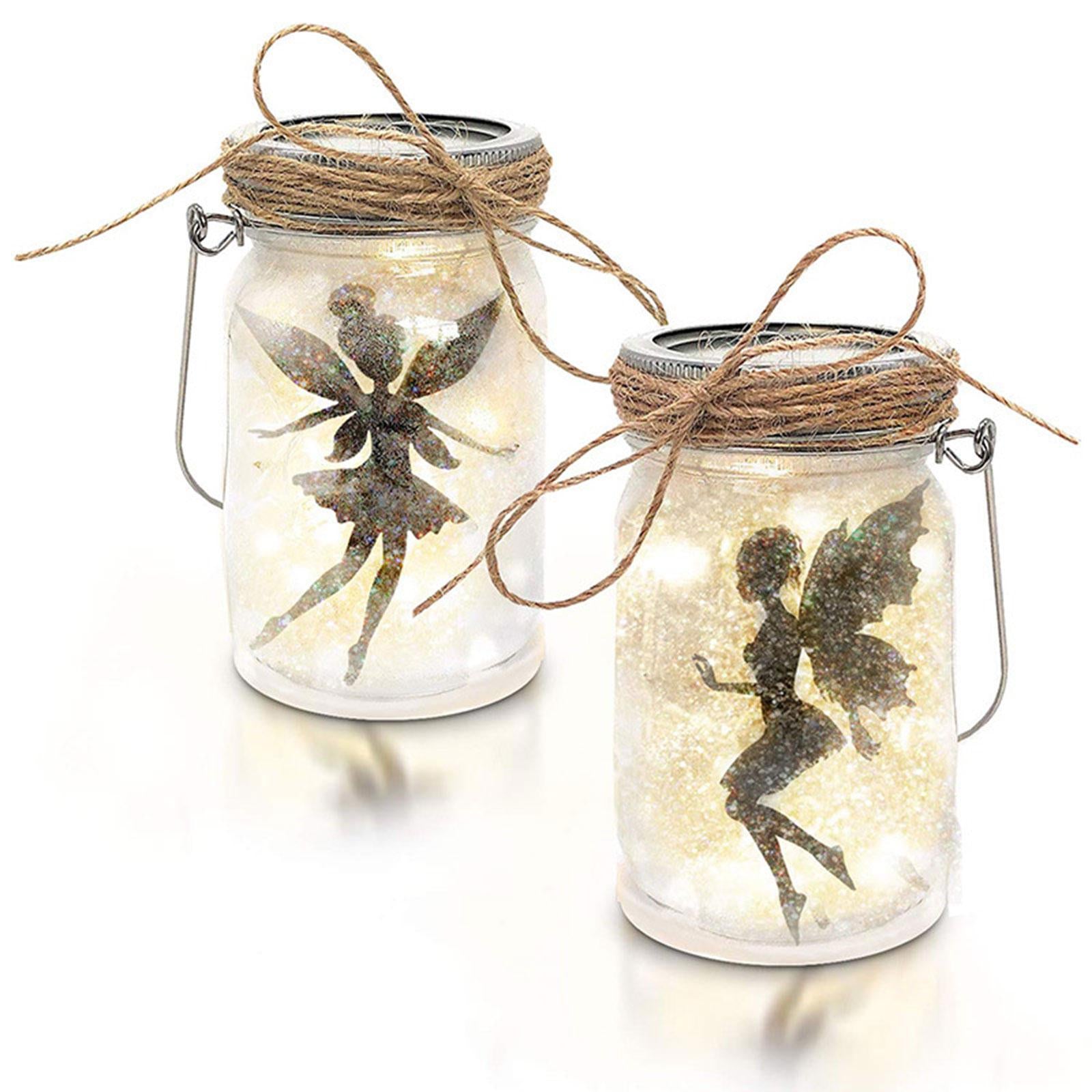 Fairy Jar Night Light DIY Kids Project Kit Festive Party Decoration for Toys