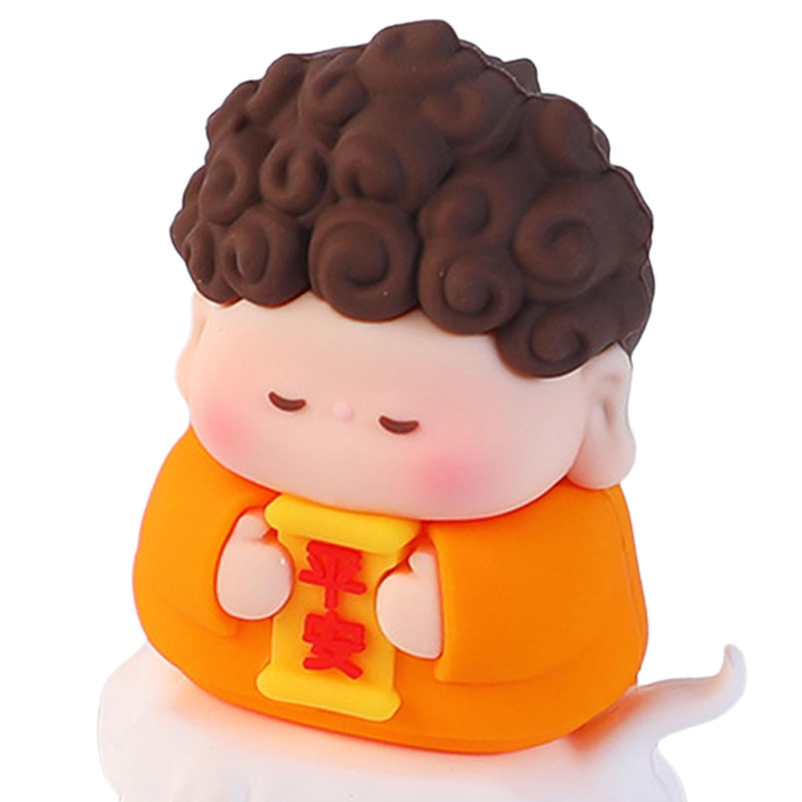 2xBlessings Figurine Desk Statue for Car Dashboard Decor Apartment Living Room Style A