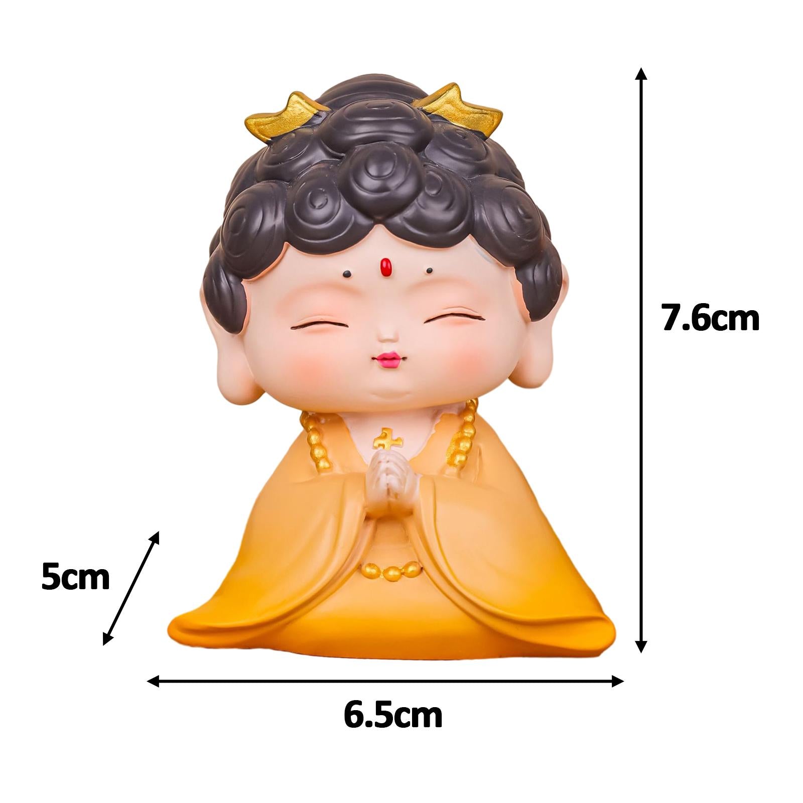 Figurines Statue Decoration 2024 New Year Decorative Statue for Festival Car Style B