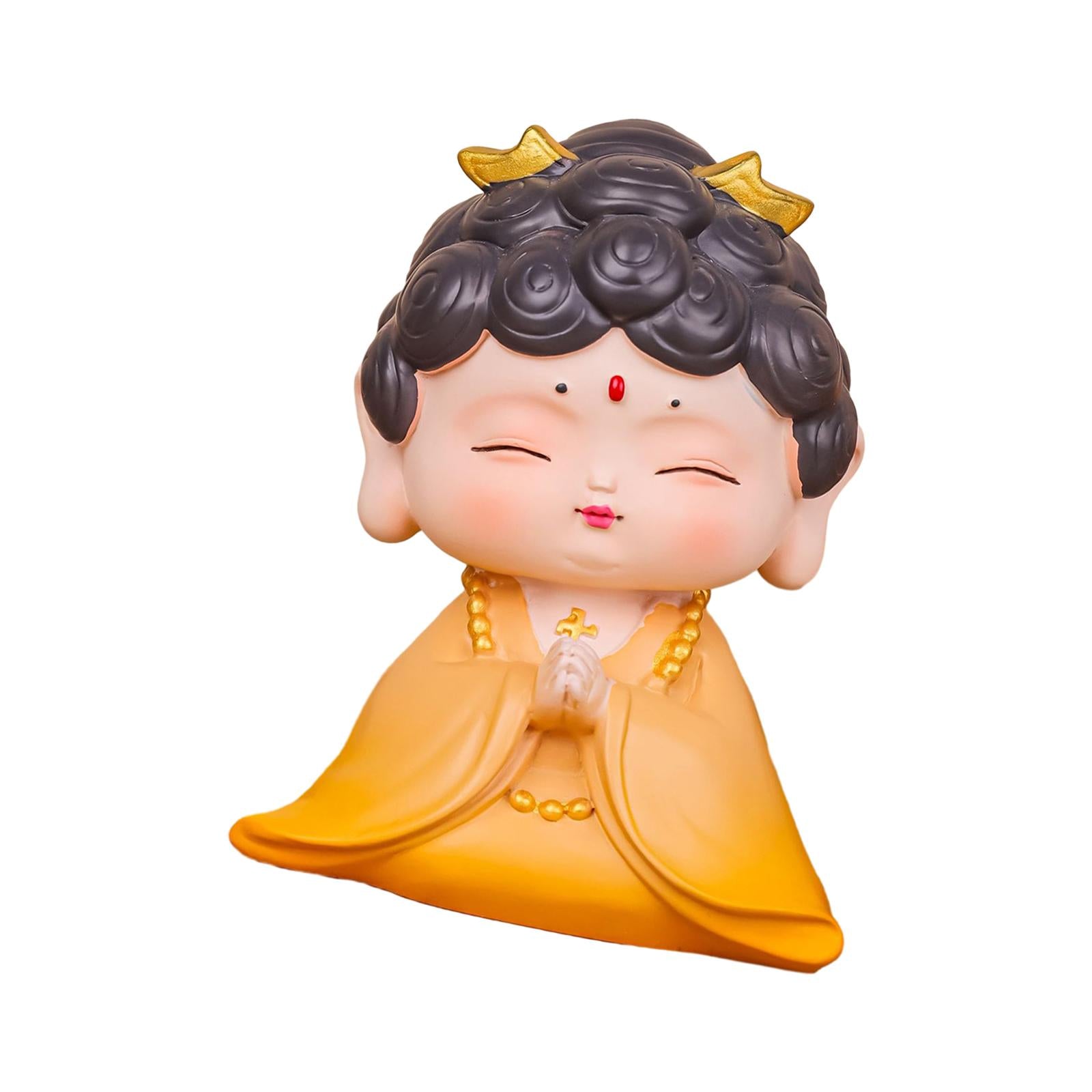 Figurines Statue Decoration 2024 New Year Decorative Statue for Festival Car Style B