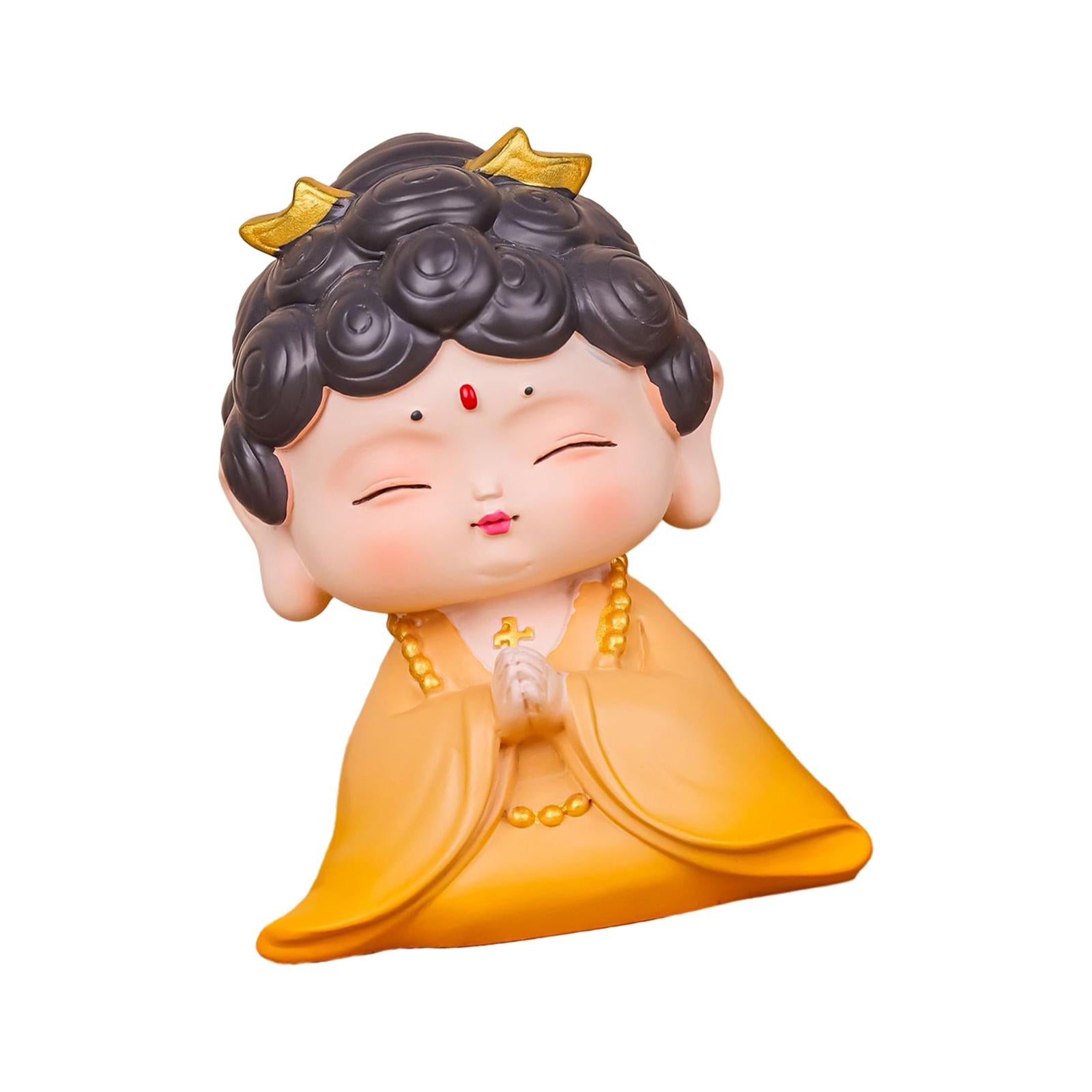 Figurines Statue Decoration 2024 New Year Decorative Statue for Festival Car Style B