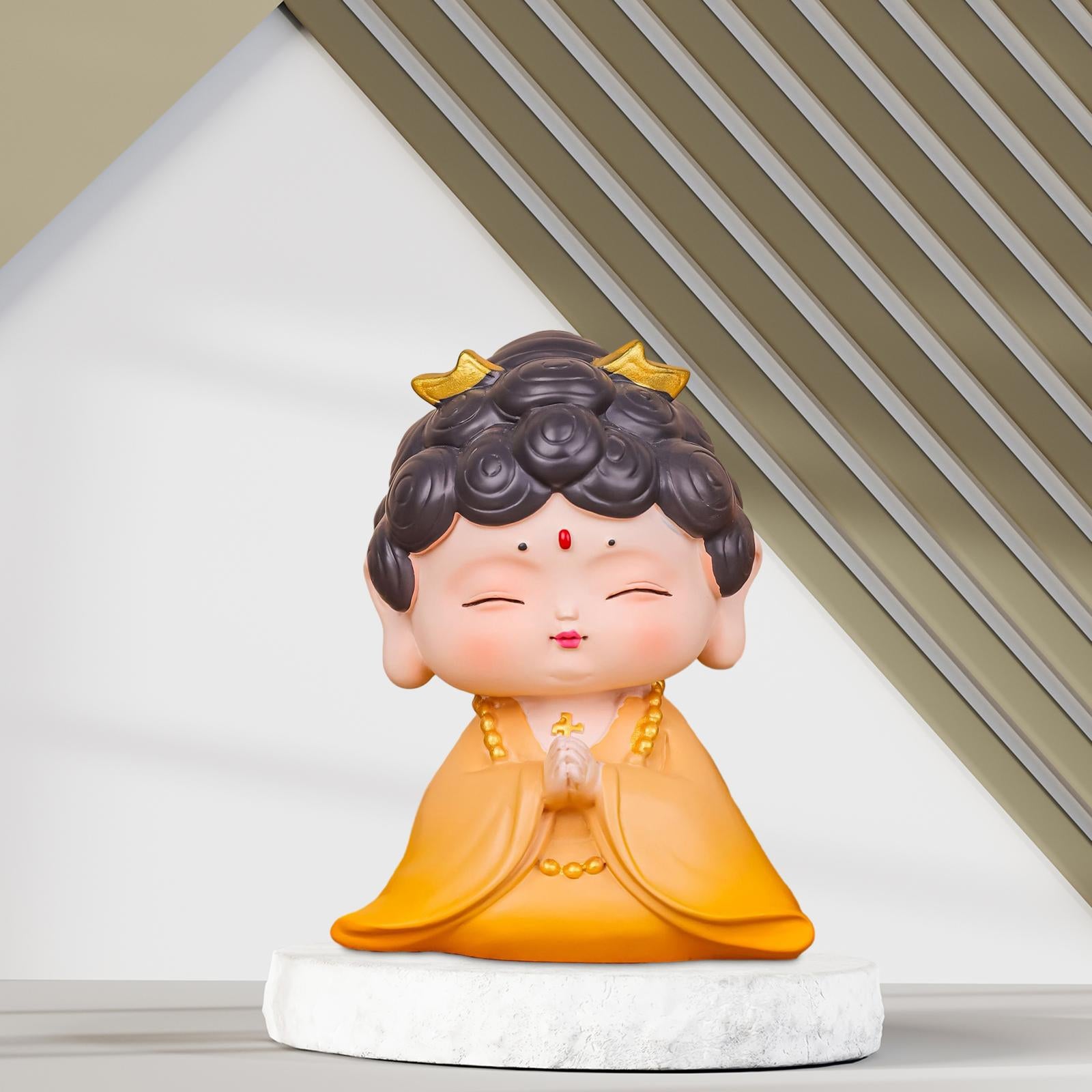 Figurines Statue Decoration 2024 New Year Decorative Statue for Festival Car Style B
