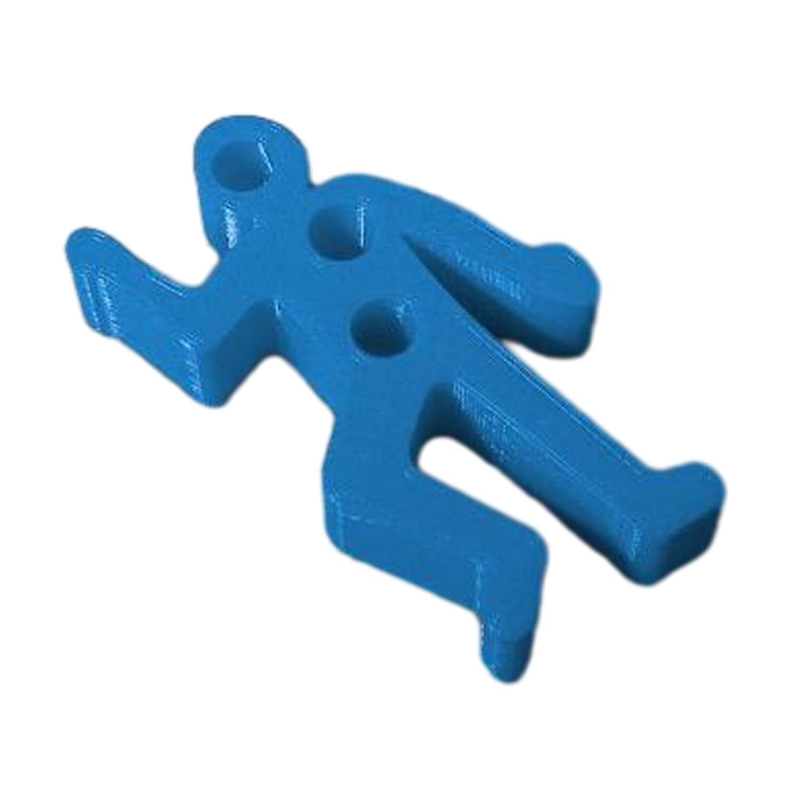 Desk Pen Holder Decor Novelty Decorative Crime Scene for Cubicle Funny Gifts Blue