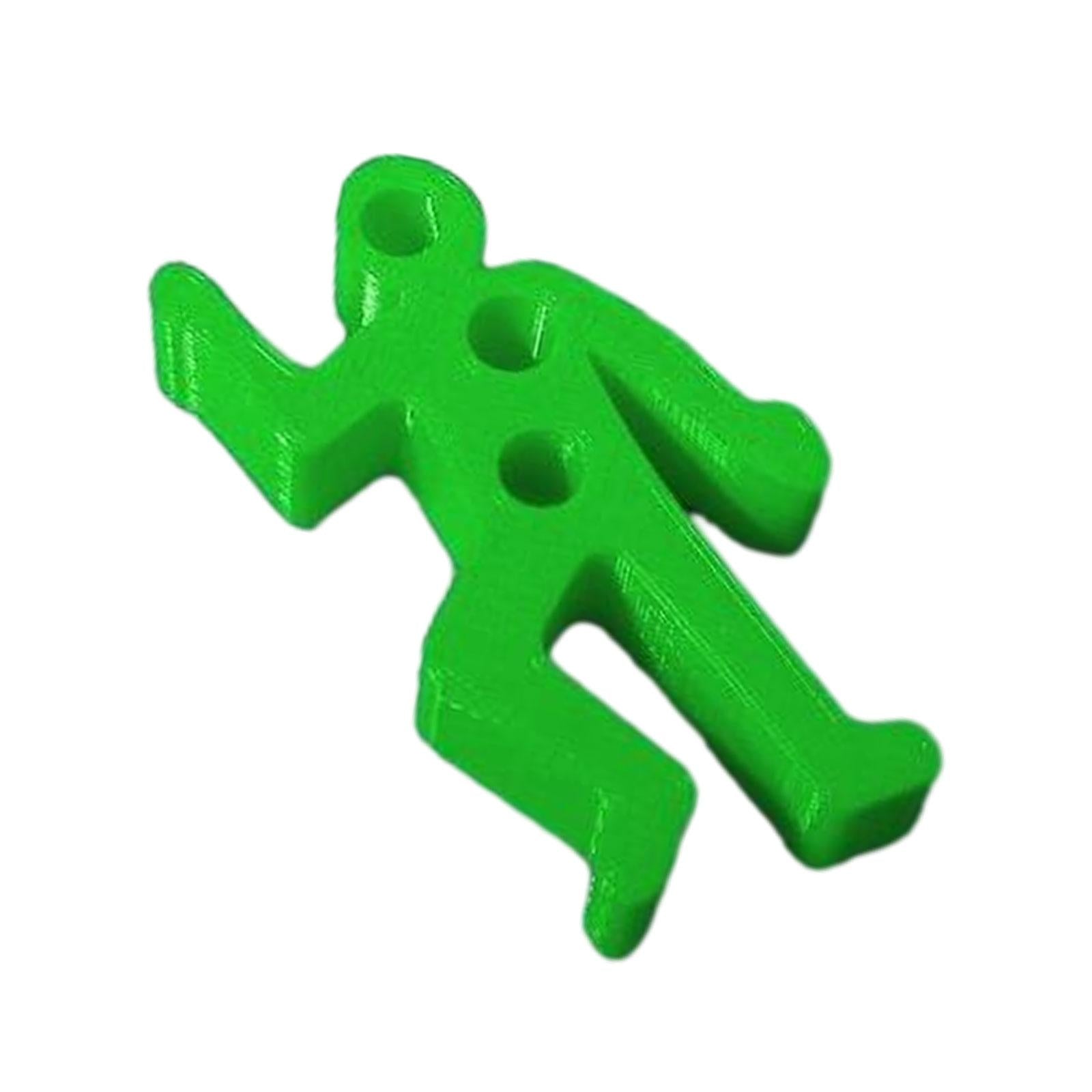 Desk Pen Holder Decor Novelty Decorative Crime Scene for Cubicle Funny Gifts Green