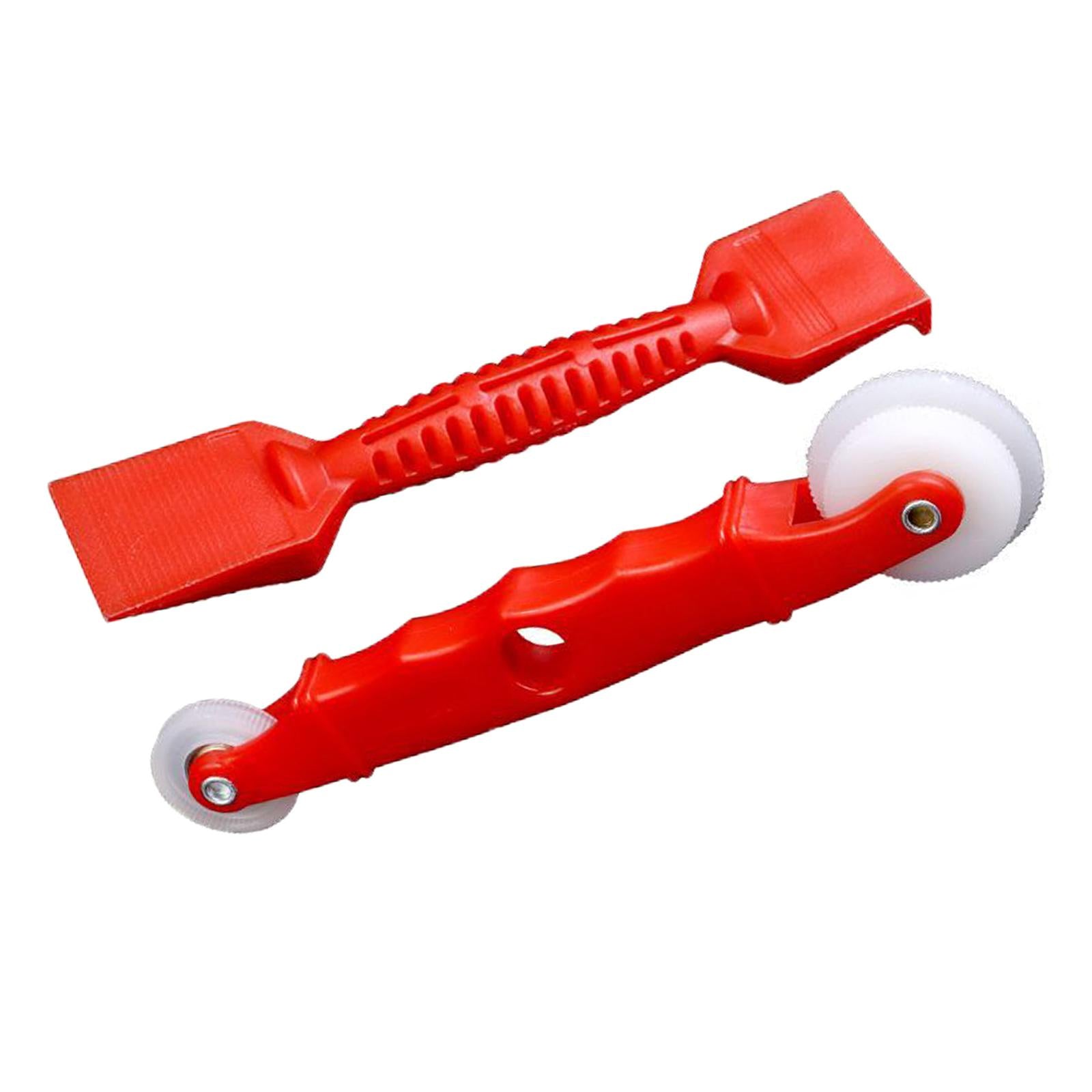 2x Mesh Wheel Window Install Tool Glazing Shovel for Installing Door Screens