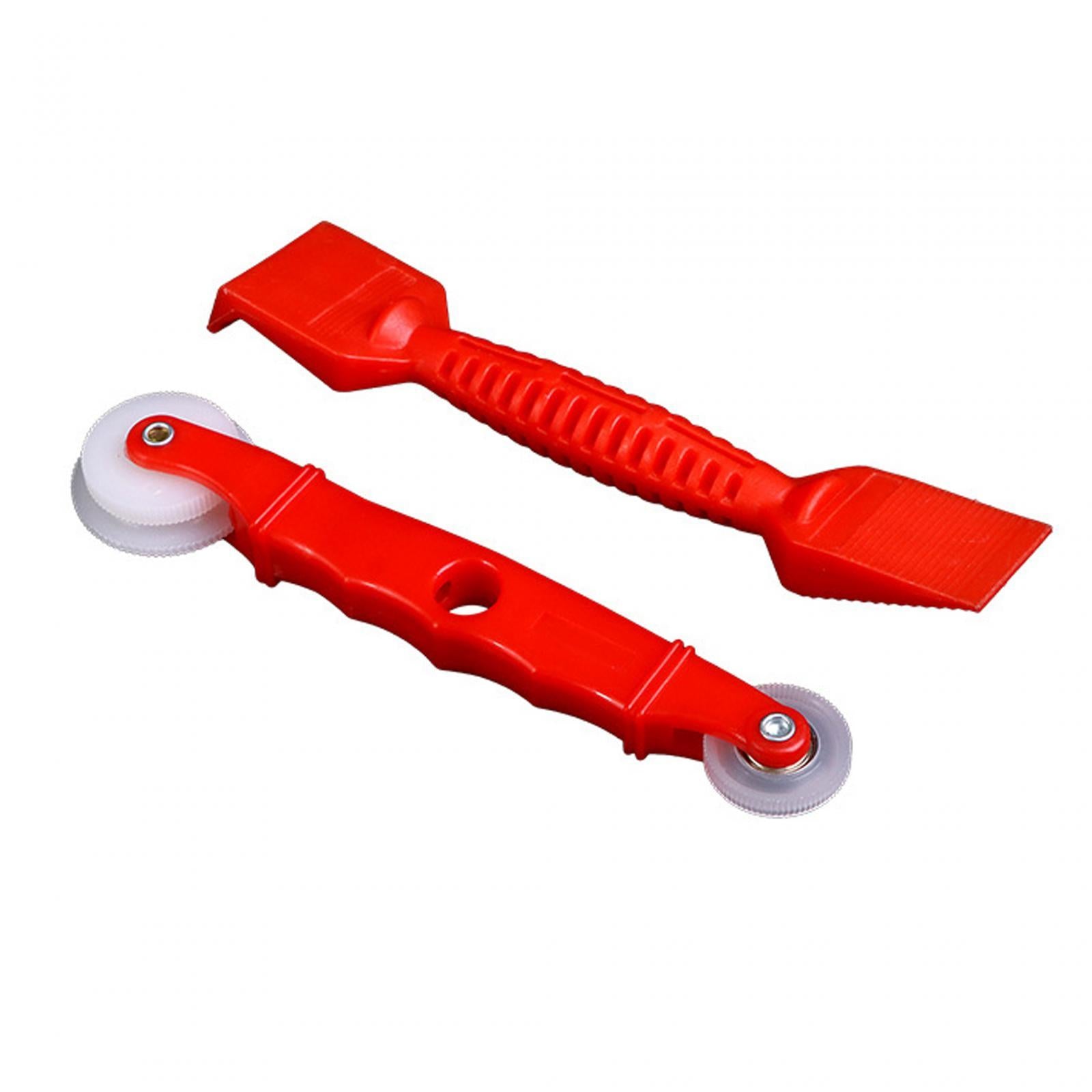 2x Mesh Wheel Window Install Tool Glazing Shovel for Installing Door Screens