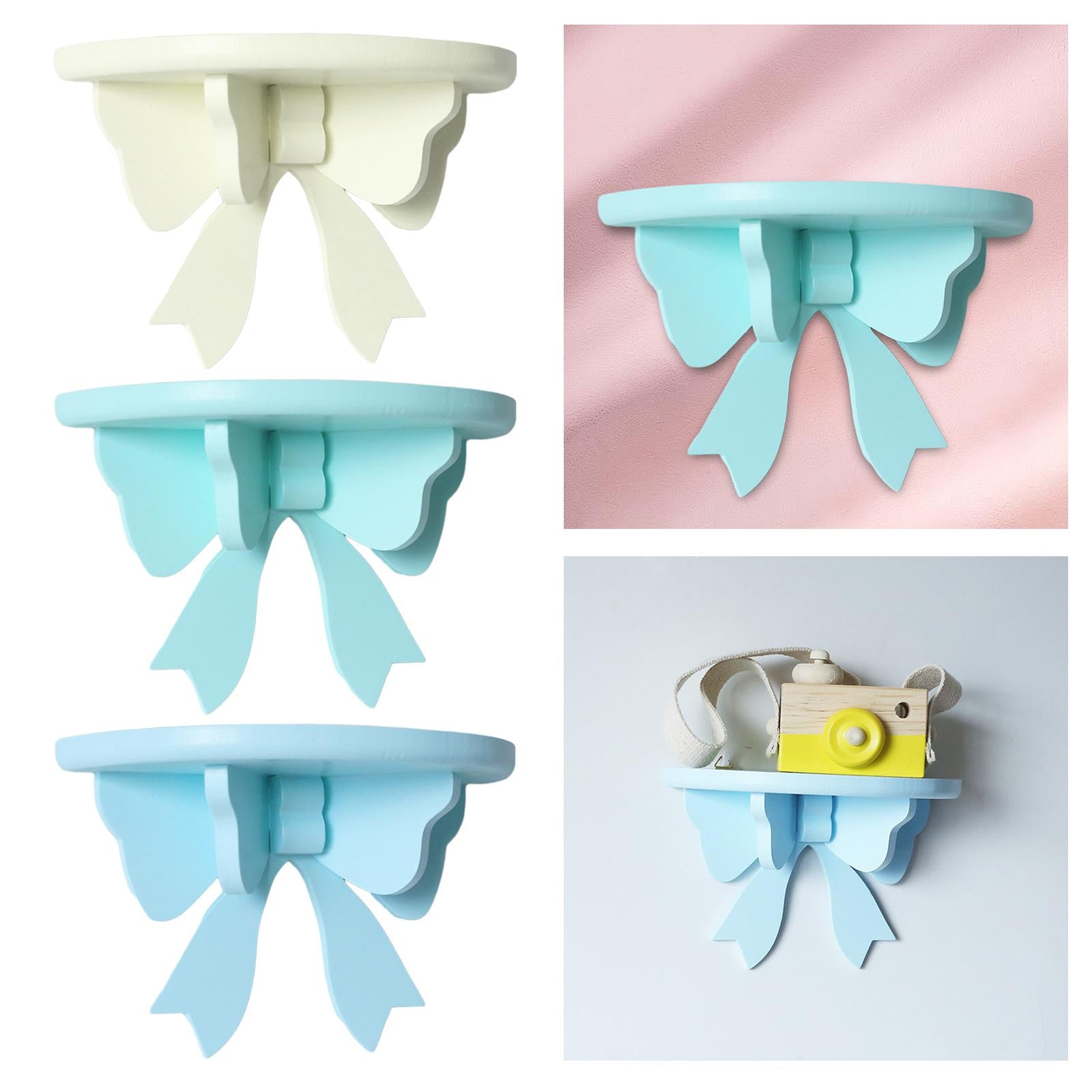 Wall Shelf Shelving Bracket Flower Pot Holder for Bathroom Wall Toilet Decor Yellow