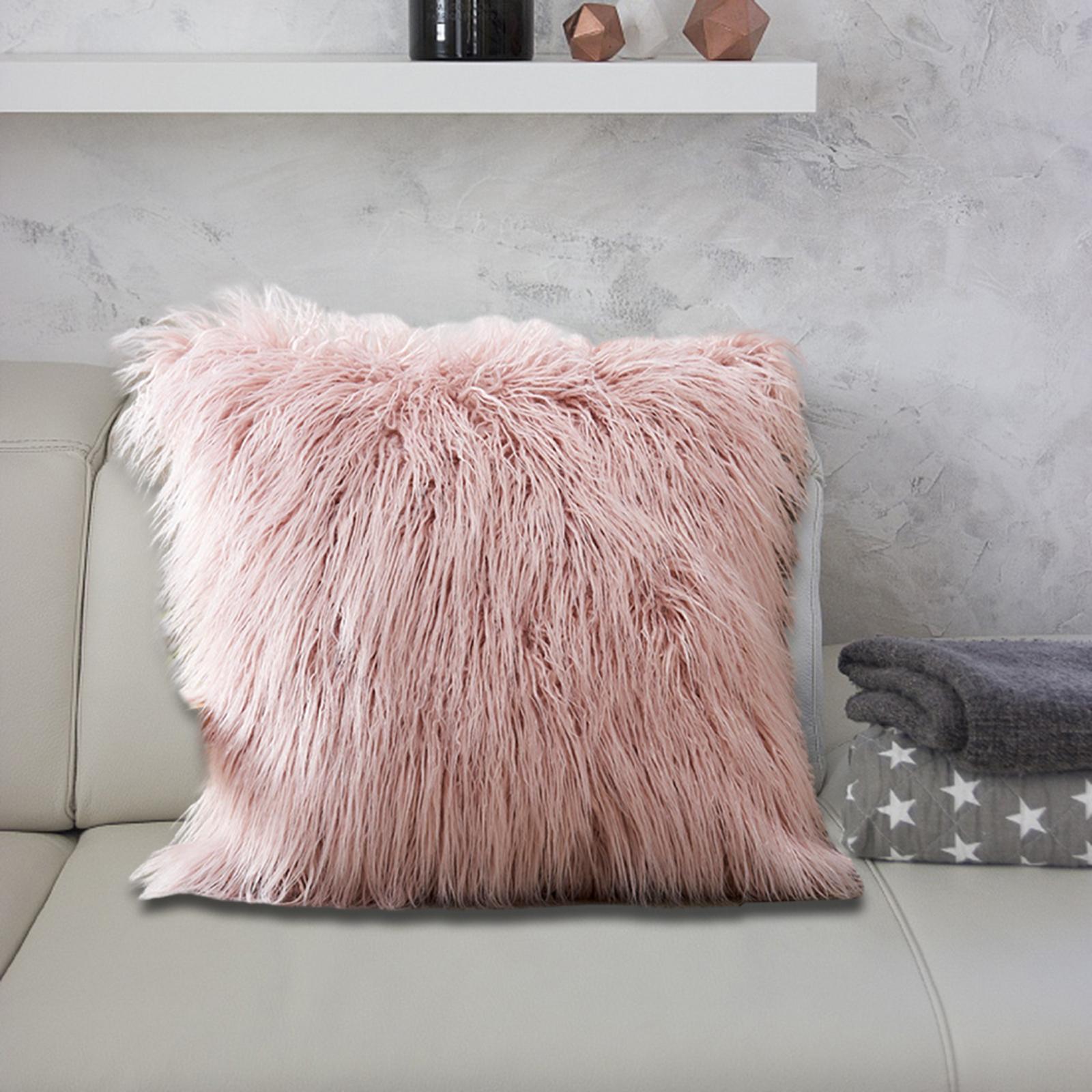 Throw Pillow Covers Stylish Throw Pillows Case for Sofa Drawing Room Wedding Pink 50cmx50cm