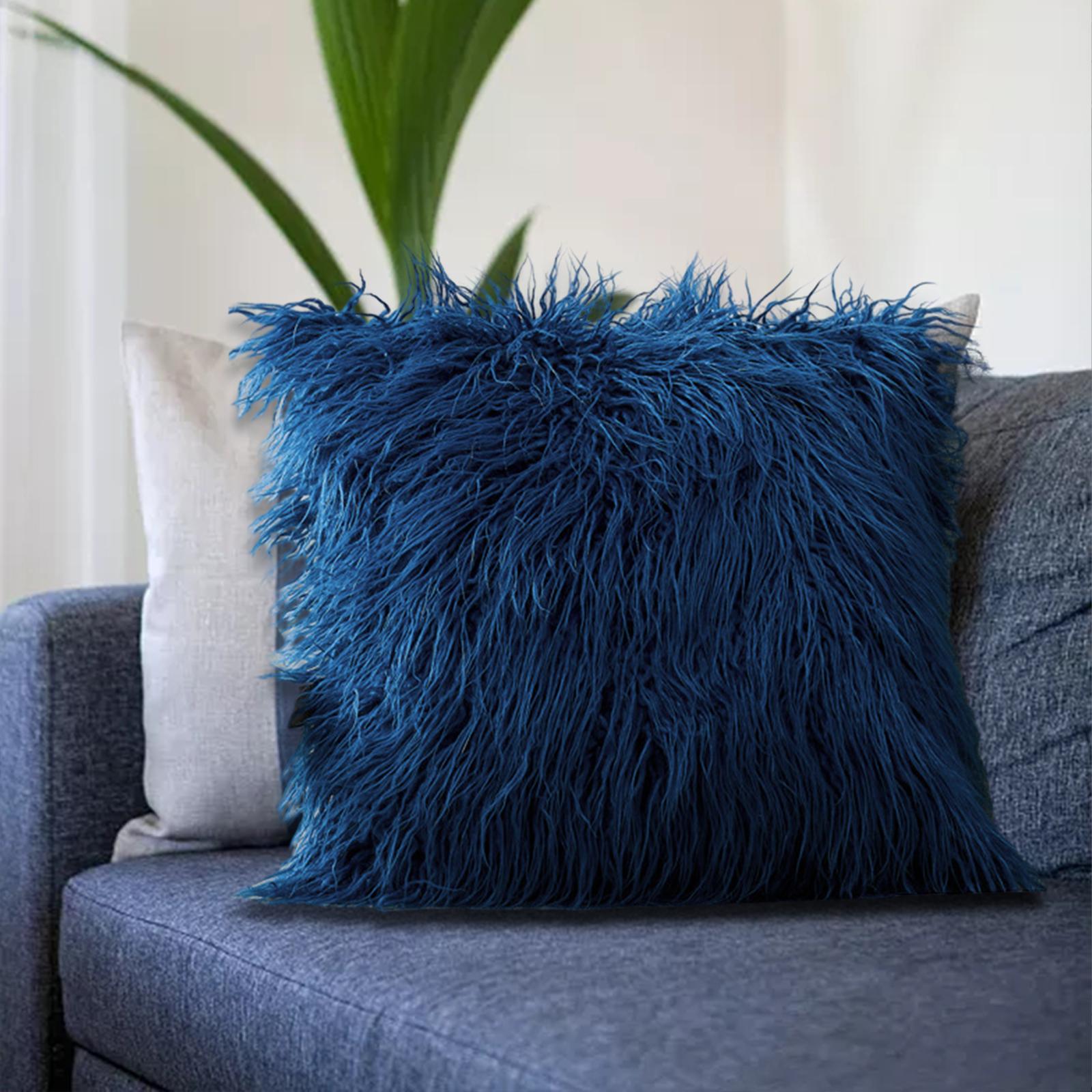 Throw Pillow Covers Stylish Throw Pillows Case for Sofa Drawing Room Wedding Blue 45cmx45cm