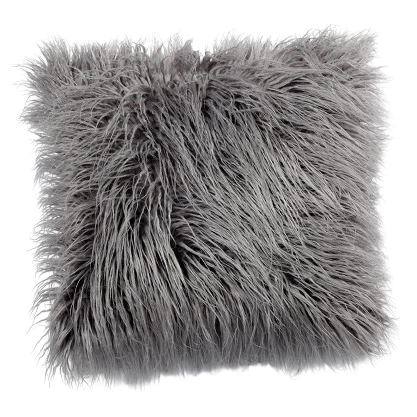 Throw Pillow Covers Stylish Throw Pillows Case for Sofa Drawing Room Wedding Gray 45cmx45cm
