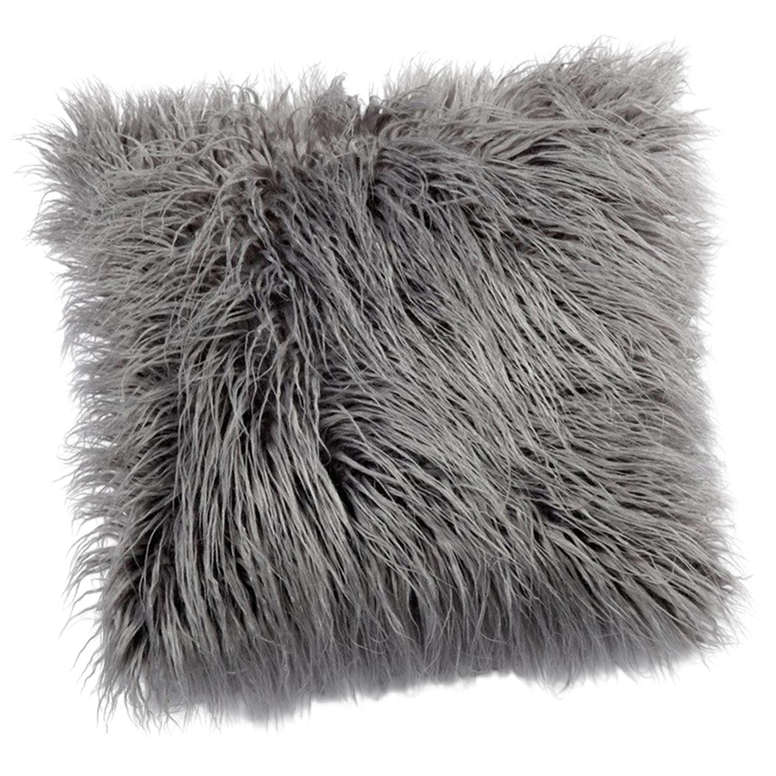 Throw Pillow Covers Stylish Throw Pillows Case for Sofa Drawing Room Wedding Gray 45cmx45cm
