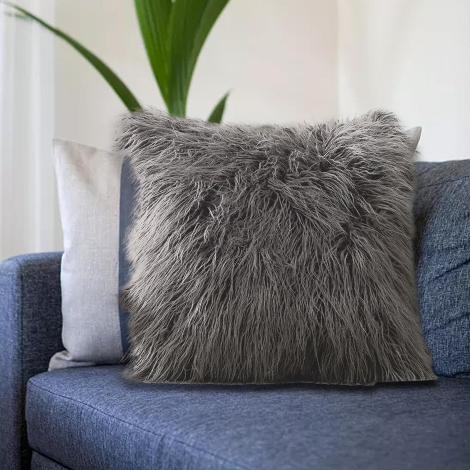 Throw Pillow Covers Stylish Throw Pillows Case for Sofa Drawing Room Wedding Gray 45cmx45cm