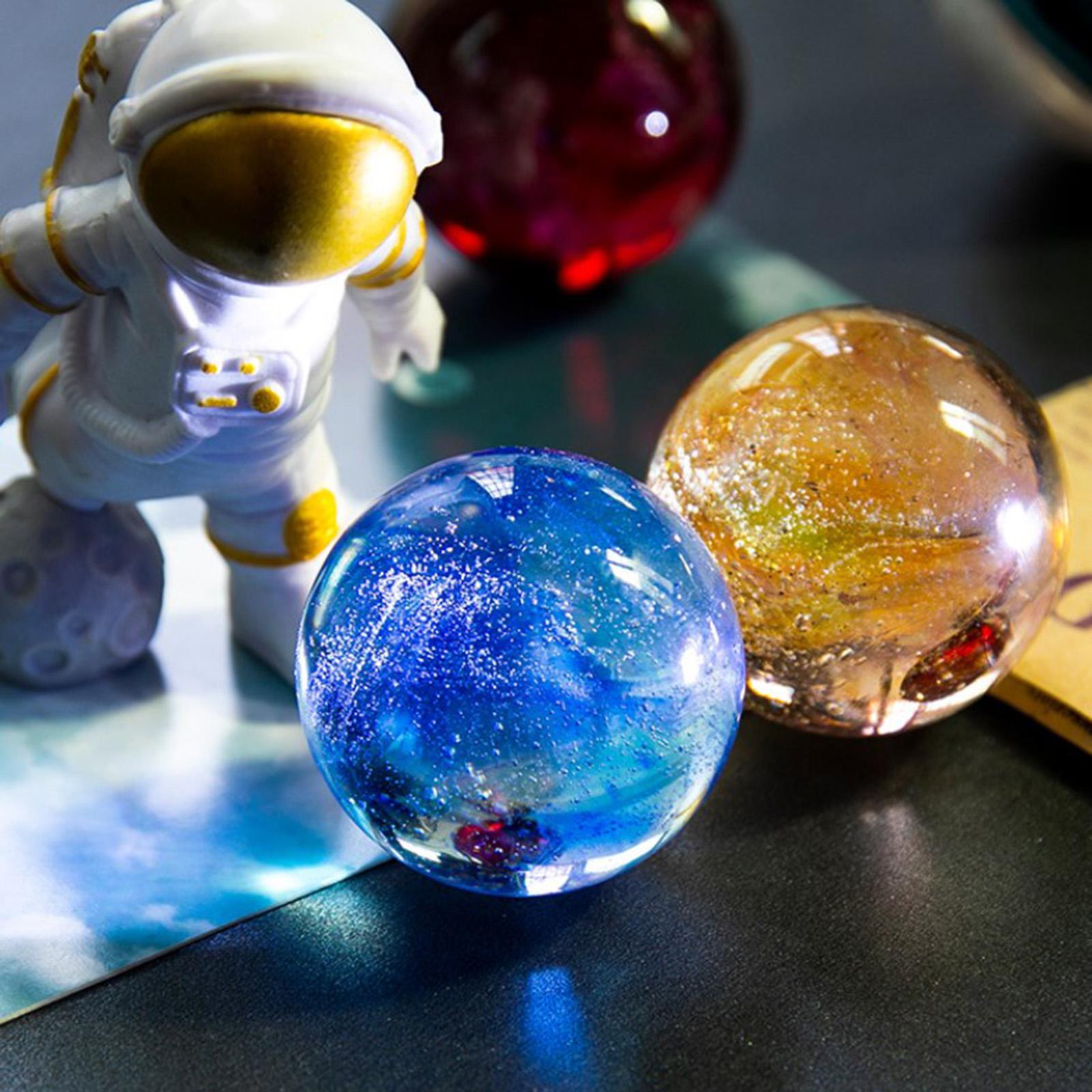Glass Ball Night Light Desktop Ornament for Bedside Bedroom Home Decoration