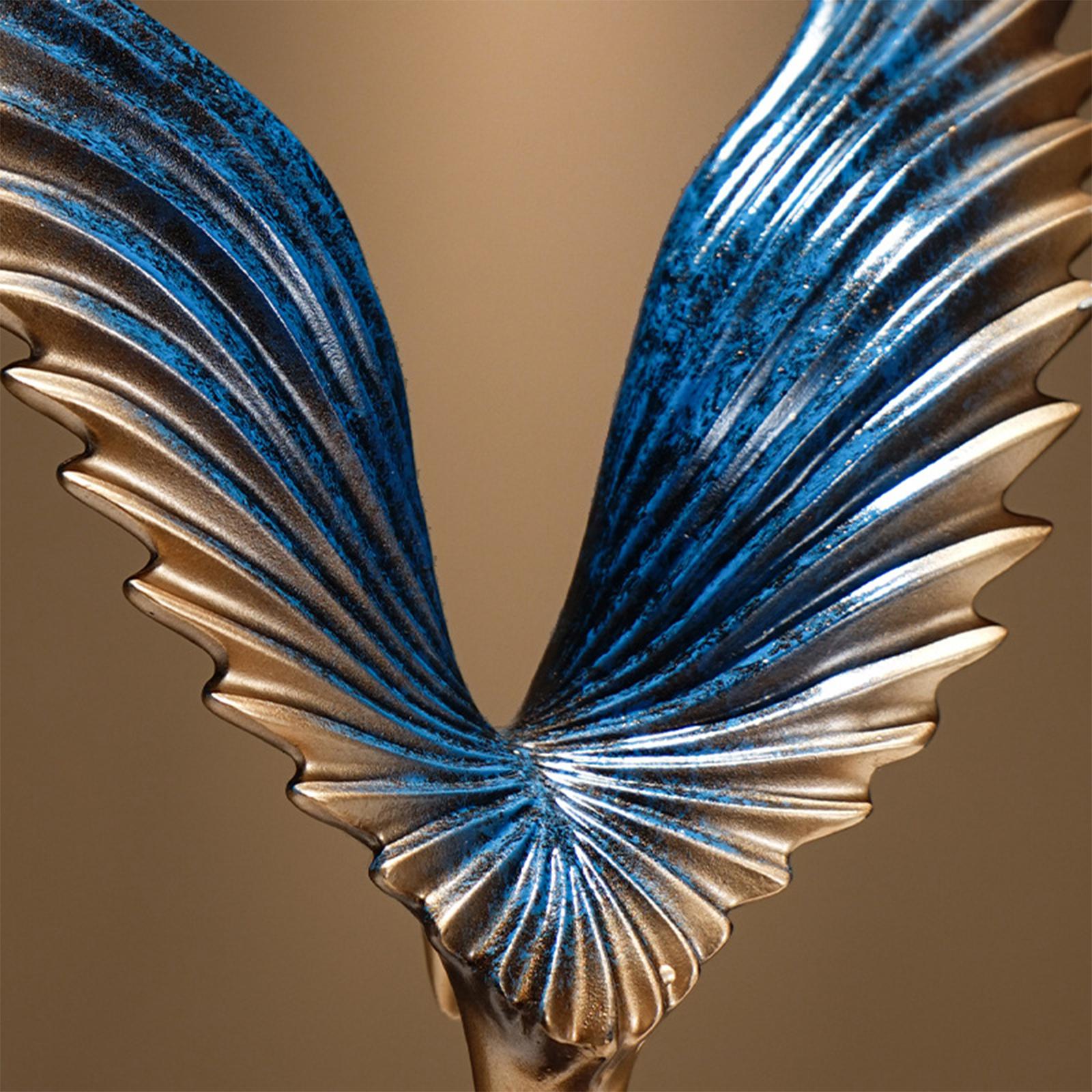 Eagle Figurine Crafts Collection Modern Desk Ornament for Home Cabinet Decor