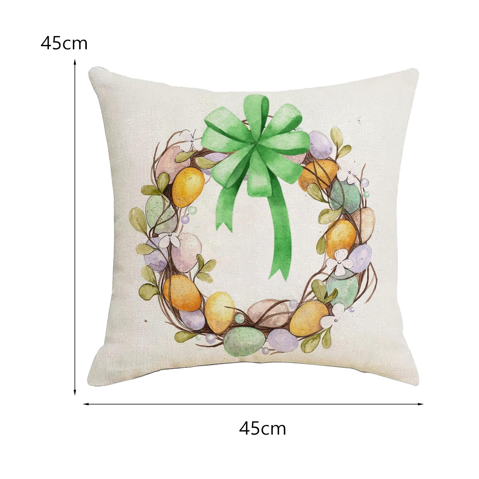 Easter Pillow Cover Easter Decor Holiday Decor Home Decor Easter Pillow Case Style B