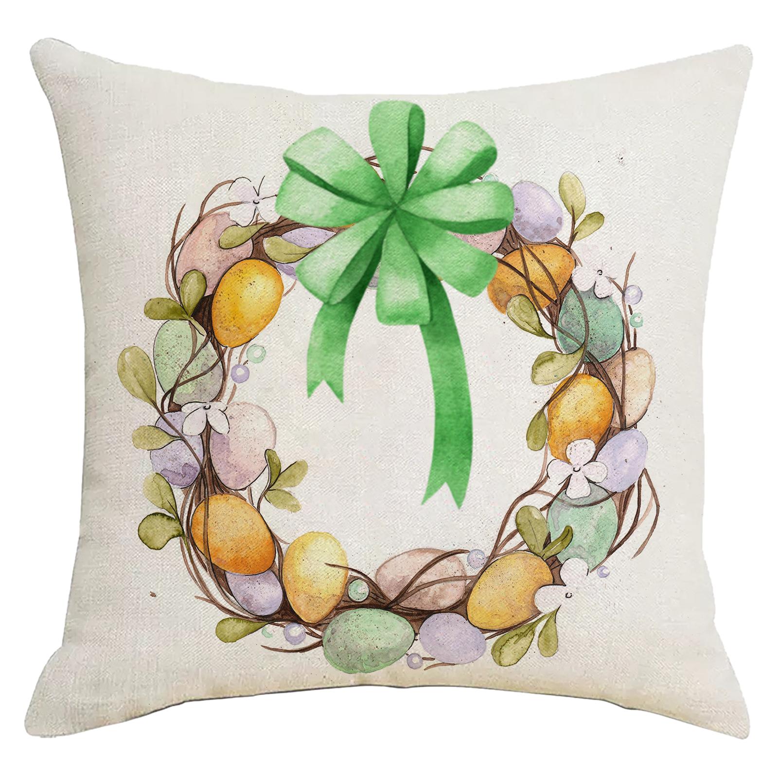 Easter Pillow Cover Easter Decor Holiday Decor Home Decor Easter Pillow Case Style B