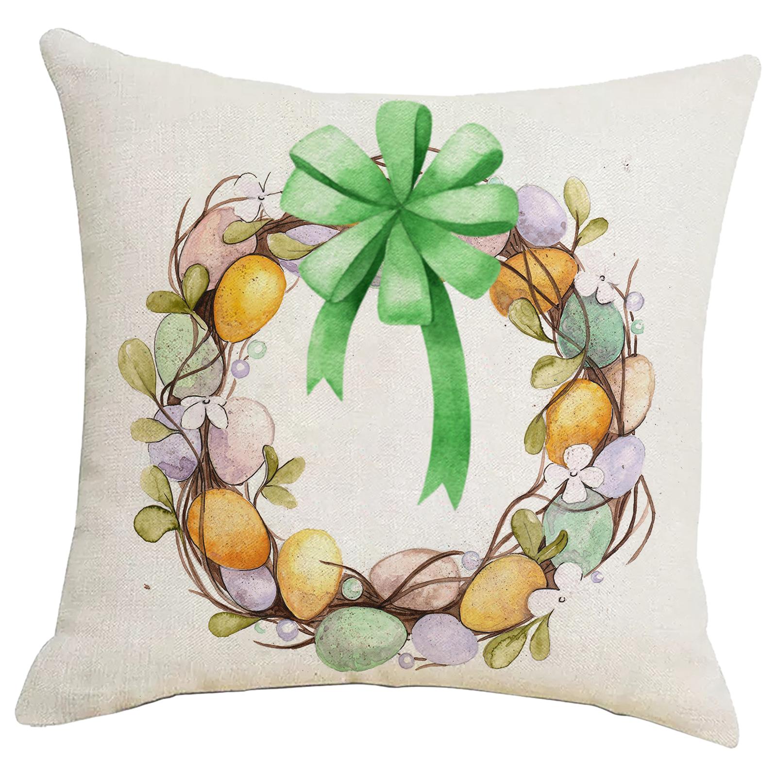 Easter Pillow Cover Easter Decor Holiday Decor Home Decor Easter Pillow Case Style B