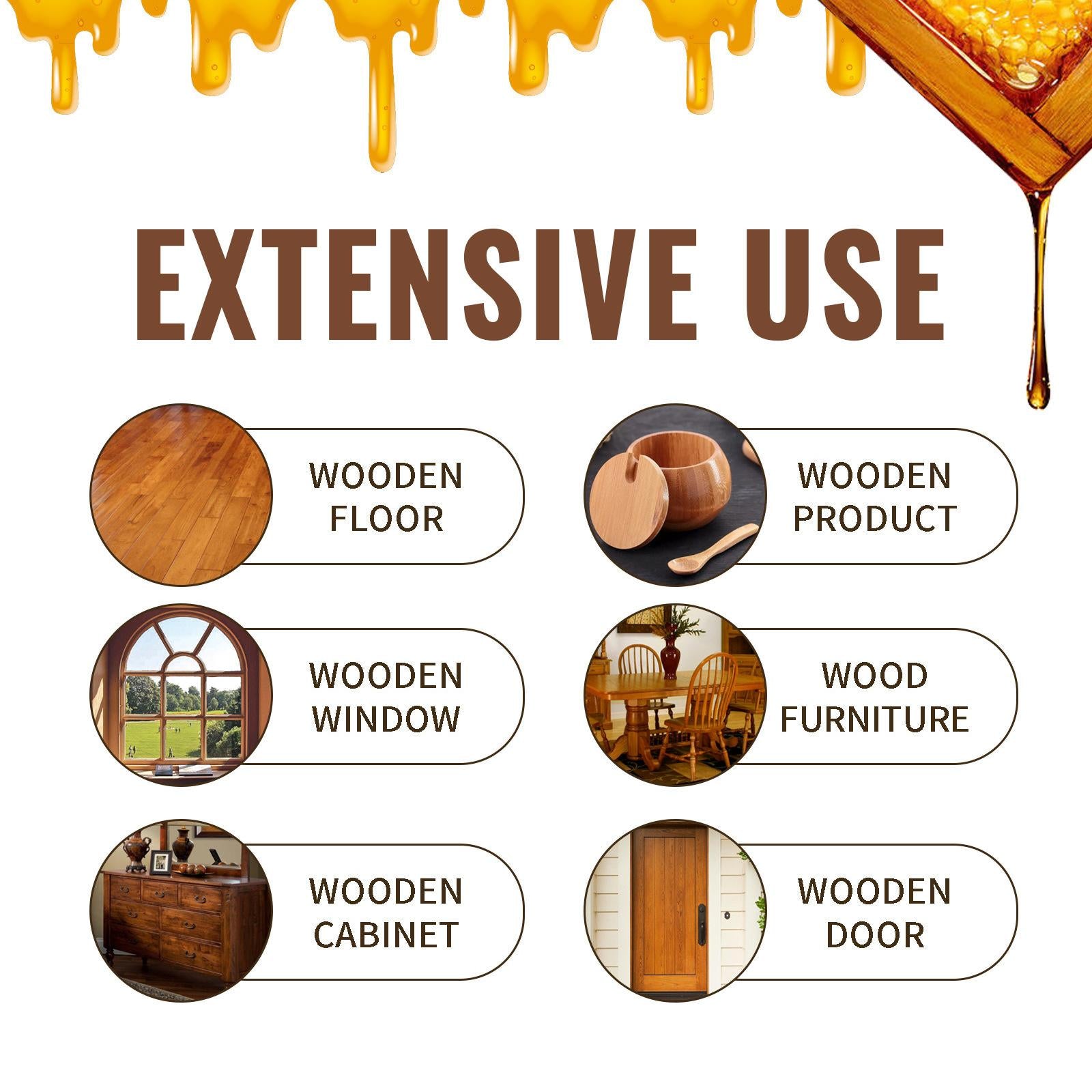 Wood Seasoning Beewax Traditional for Antique Furniture Crafts Wood Cabinets