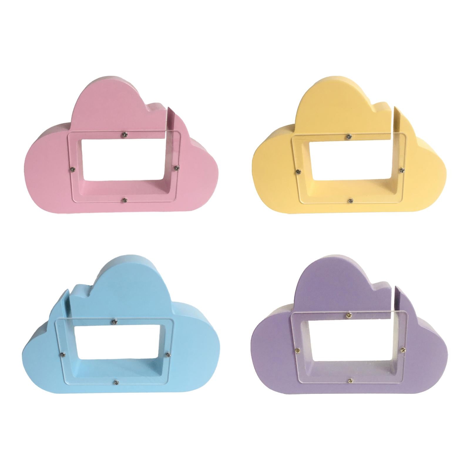 Piggy Bank Cloud Shape Storage Money Box for Wedding Vacation Birthday Gifts Pink
