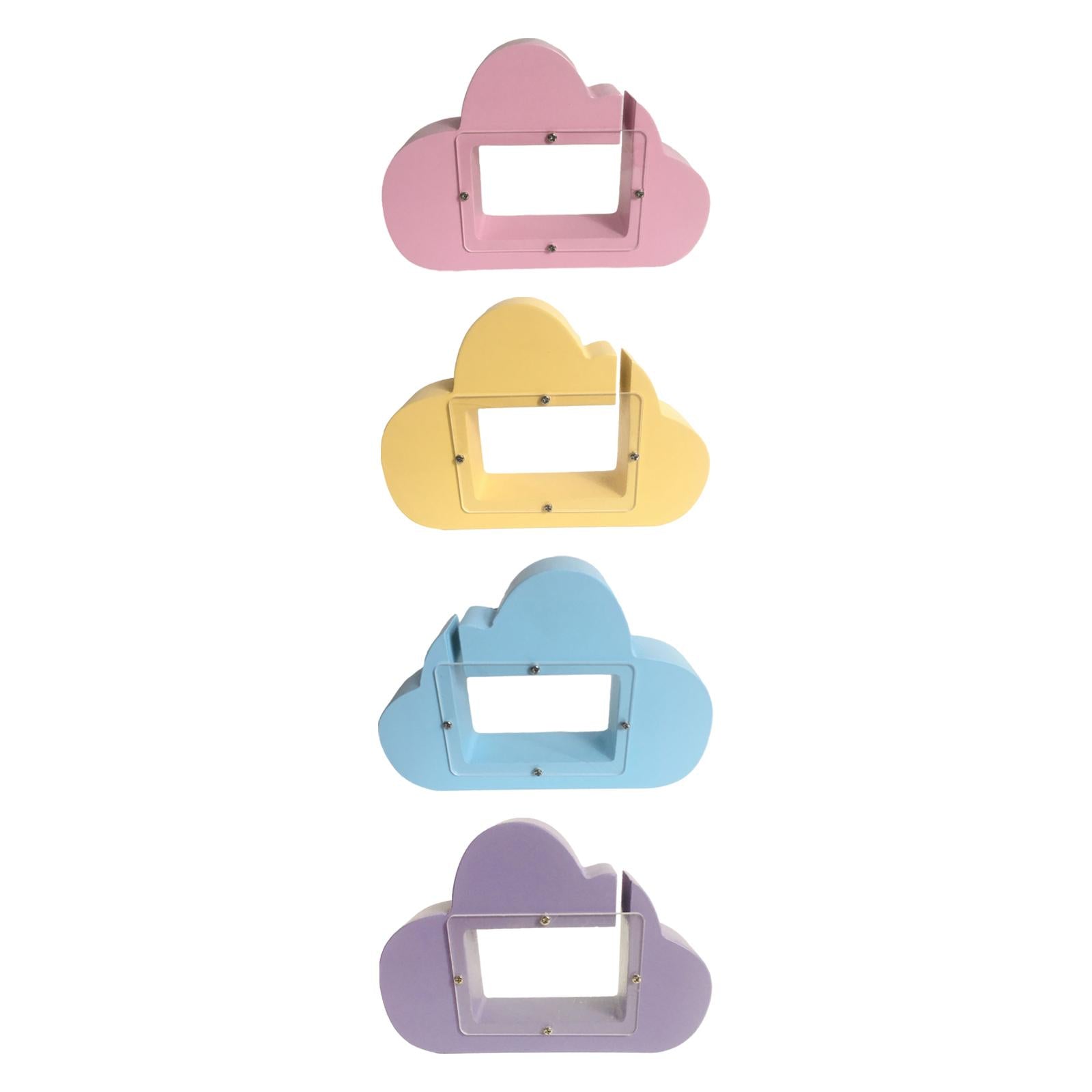 Piggy Bank Cloud Shape Storage Money Box for Wedding Vacation Birthday Gifts Pink