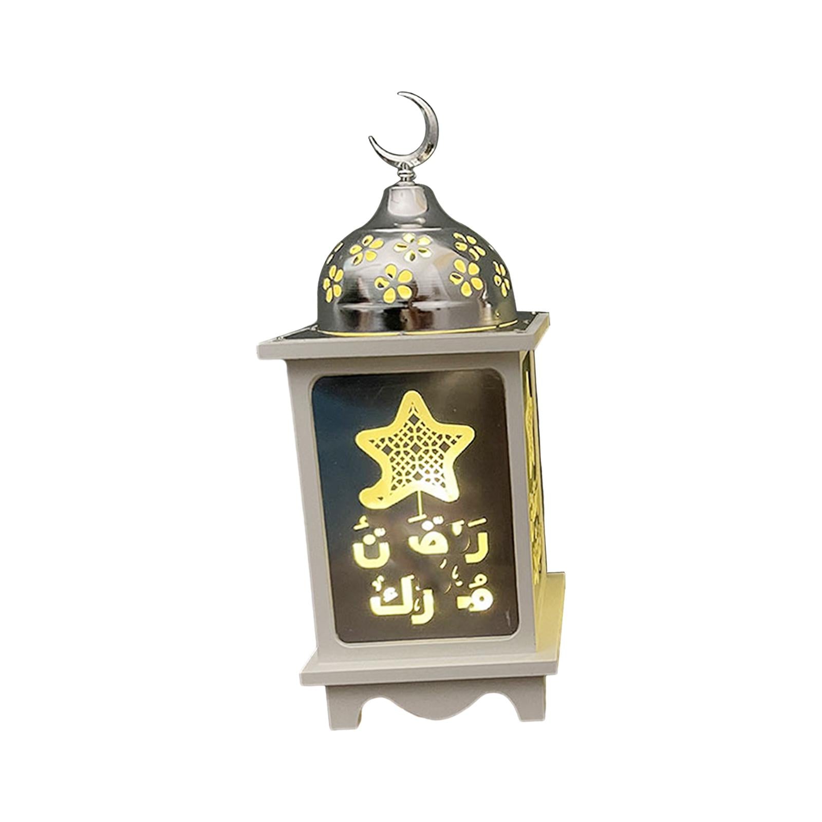 Ramadan Lantern Decorative Metal Home Decoration for Outdoor Tabletop Indoor Large
