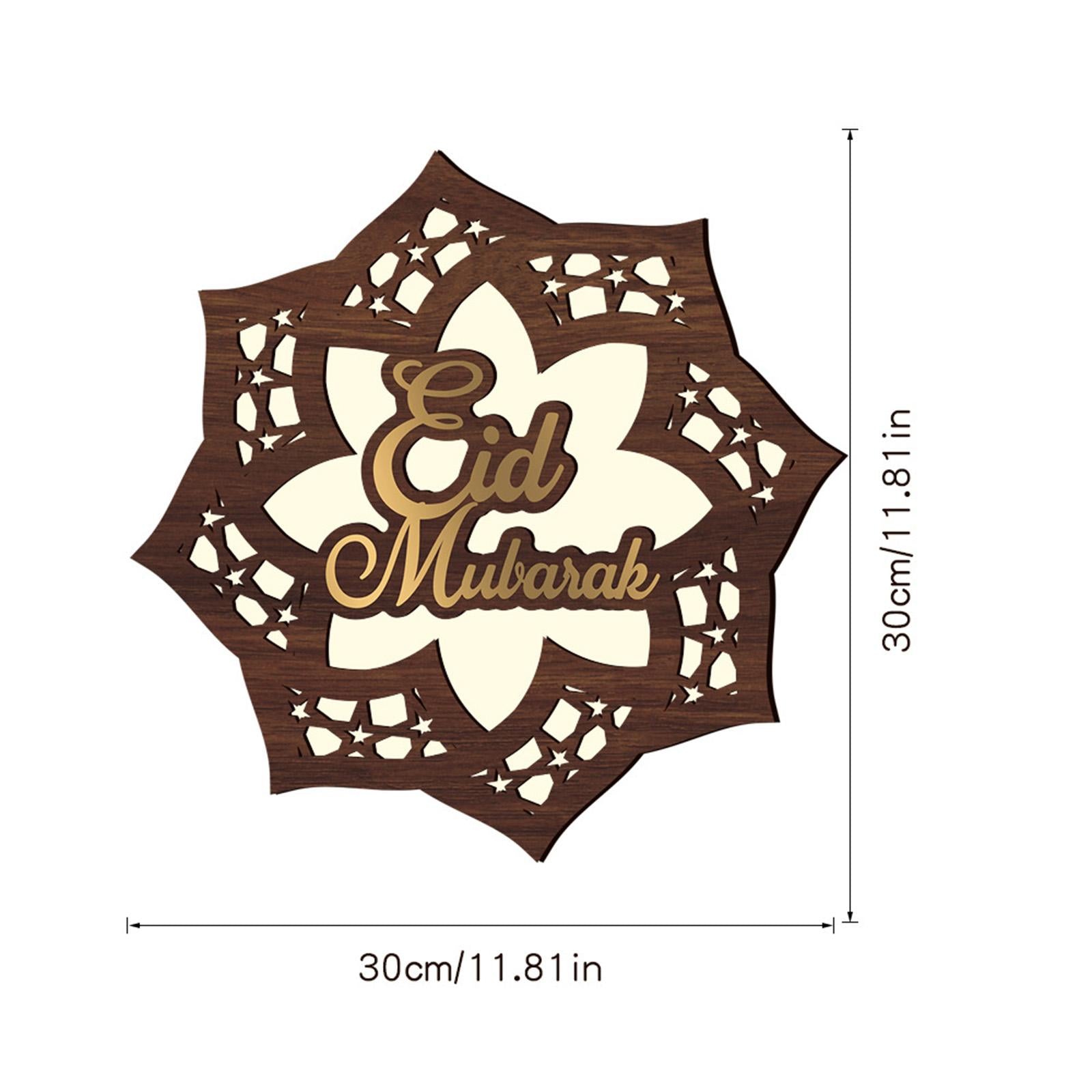 Eid Decor Night Light Eid Crafts Night Light for Ramadan Home Party Supplies Style A