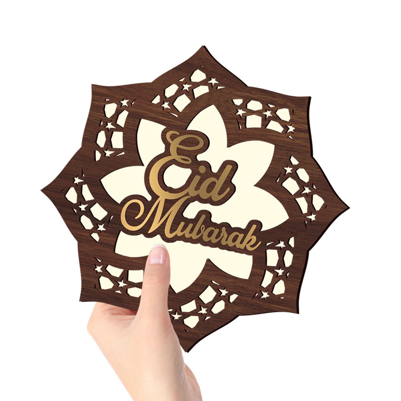 Eid Decor Night Light Eid Crafts Night Light for Ramadan Home Party Supplies Style A