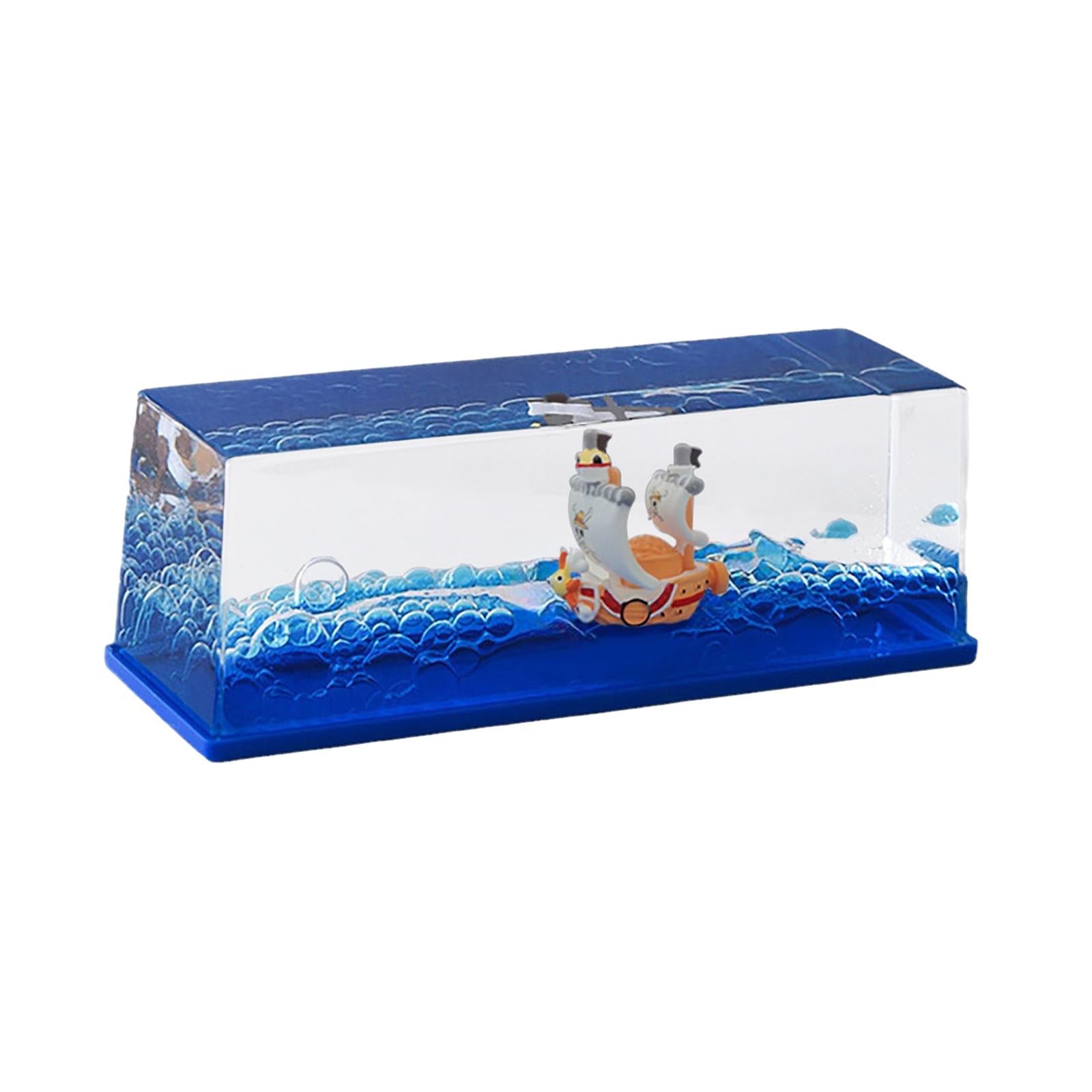 Thousand Ship Figurine One Piece Adults Cruise Ship Fluid Drift Bottle